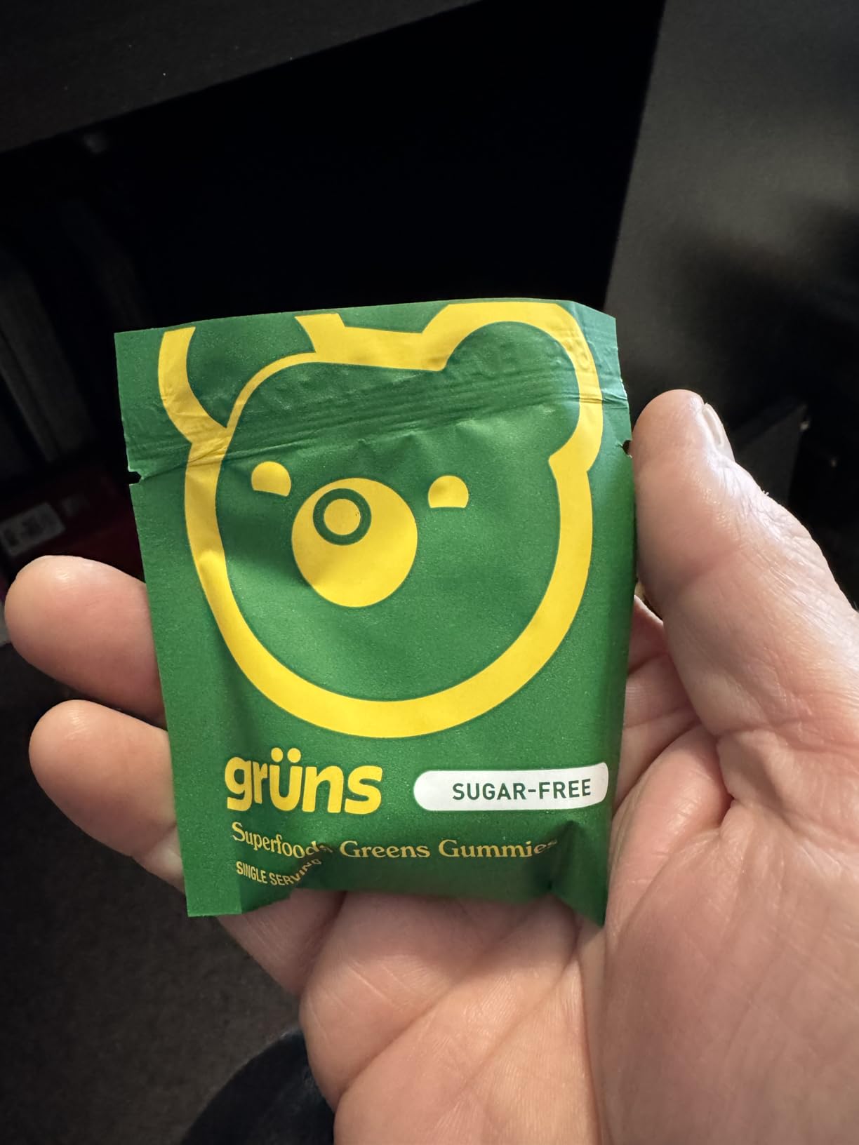 Gruns Adult Greens Gummies Sugar Free Multivitamin & Prebiotic Fiber, 28 ct customer photo 1