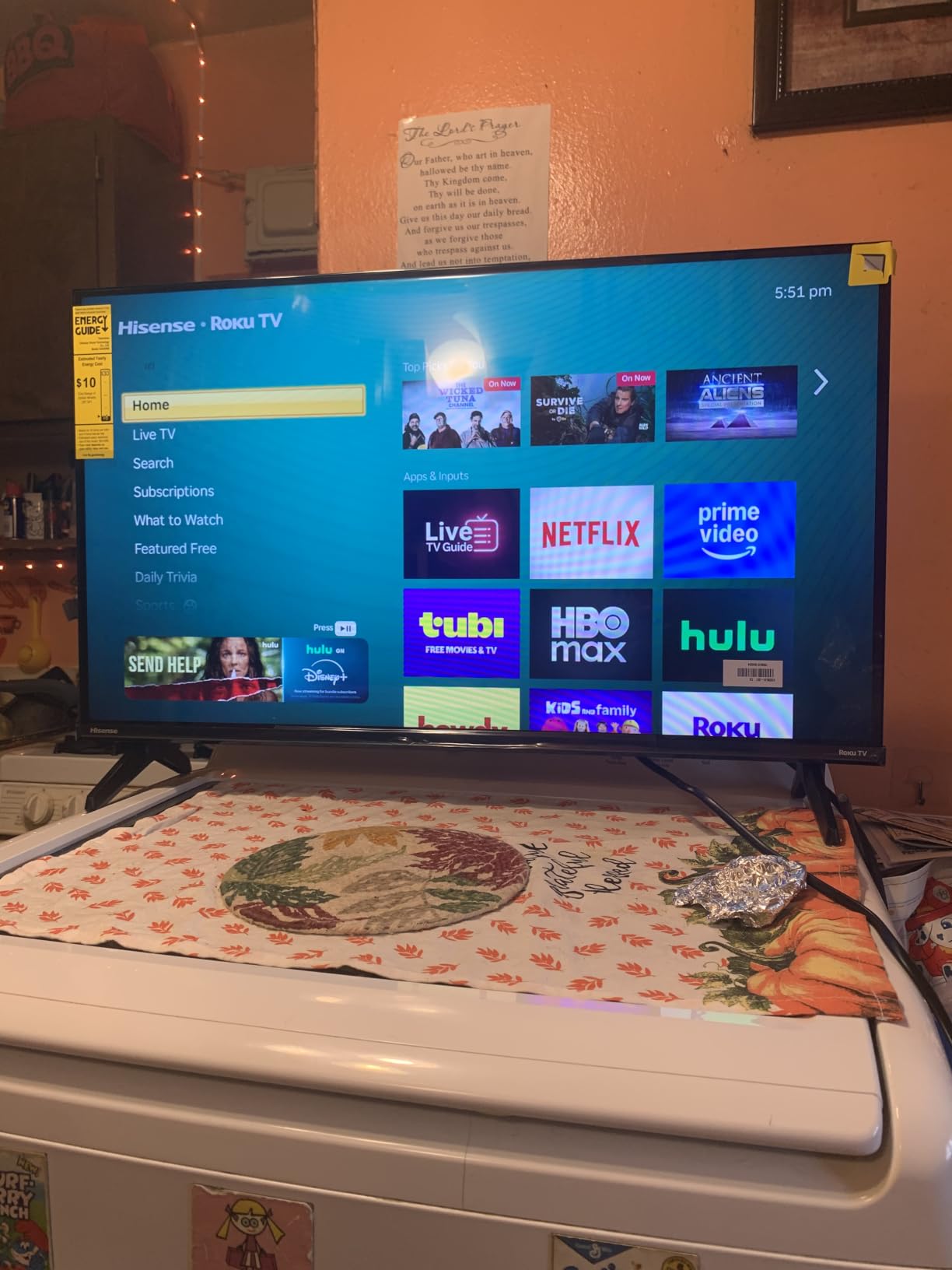 Hisense 40-Inch Class A4 Series FHD 1080p Smart Roku TV with Alexa Compatibility (40A4NR) - Dolby Audio, Slim Bezel Design, Google Assistant customer photo 2