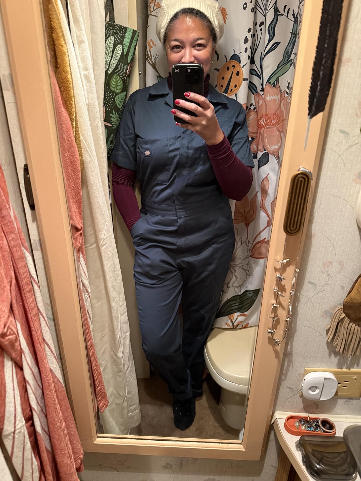 Dickies Womens Short Sleeve FLEX Coverall - P customer photo 2