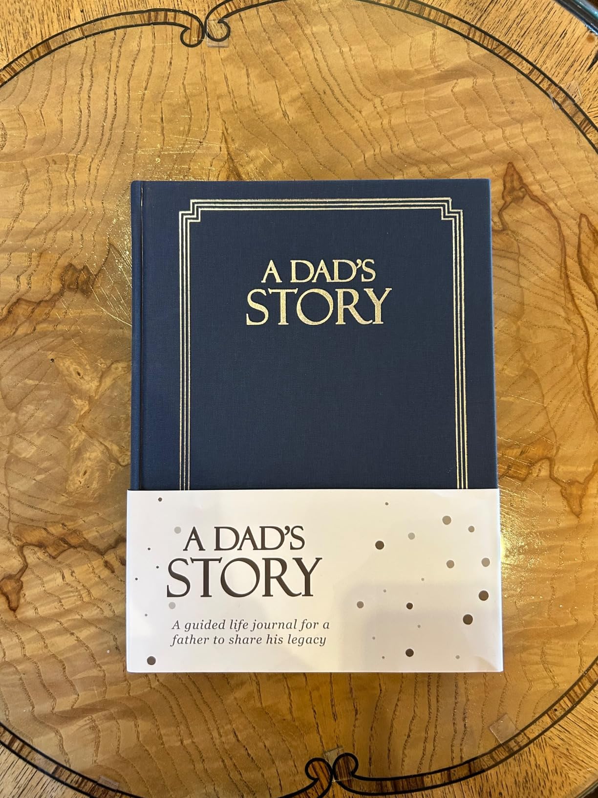 Stepdad's Life Story Journal (Hardcover): A Meaningful Keepsake for Stepdad to Share His Journey & Memories, Book Includes 250+ Prompt Questions, Sentimental Gift for Father's Day, Birthday, Christmas customer photo 1
