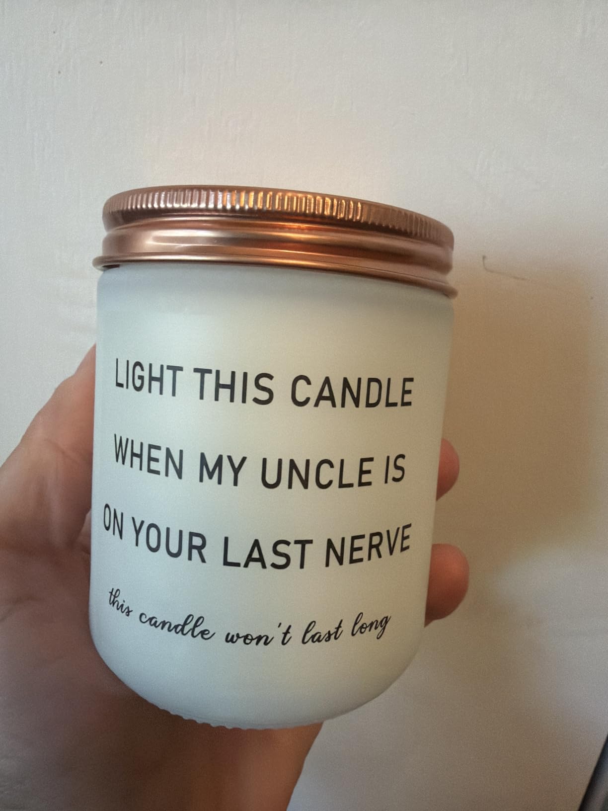 Homsolver Daughter in Law Candle Gifts, Mothers Birthday Anniversary Wedding Day Gifts for Daughter from Mother Father in Law, Funny Sons Girlfriend, Future Daughter-in-Law Lavender Candle Gift customer photo 2