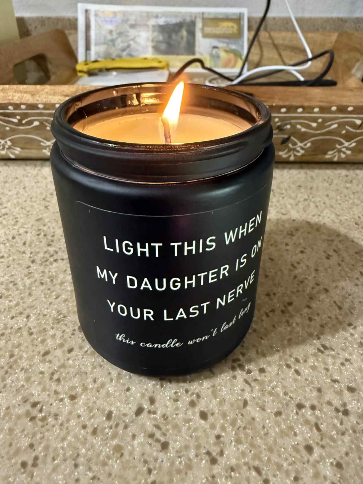 Homsolver Aunt Gifts, Mothers Day Birthday Christmas Anniversary Wedding Gifts for Aunt from Niece Nephew, Best Aunt Ever Lavender Scented Candles Gift Idea customer photo 1
