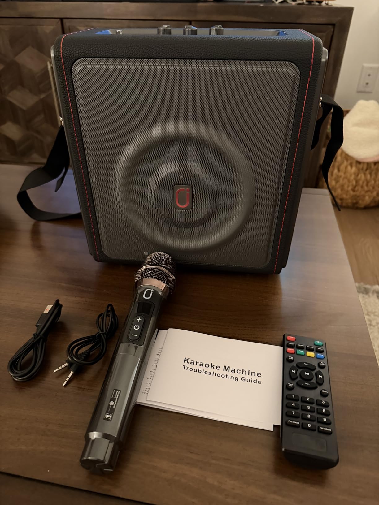 Karaoke Machine for Adults with 2 Wireless Microphones, 200W PA System customer photo 2