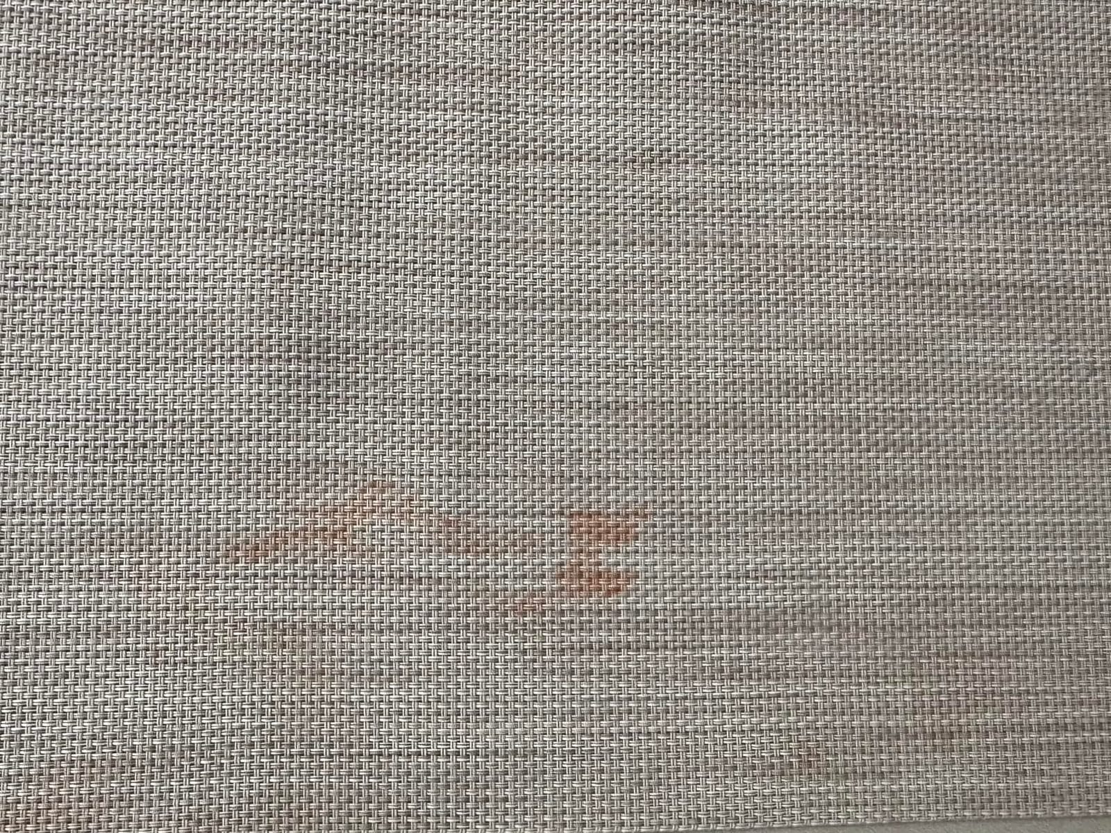 Placemats Set of 4 - Easy Clean Woven Vinyl Placemats for Dining Table, Indoor/Outdoor Place Mats, Washable PVC Table Mats(Caramel) customer photo 1
