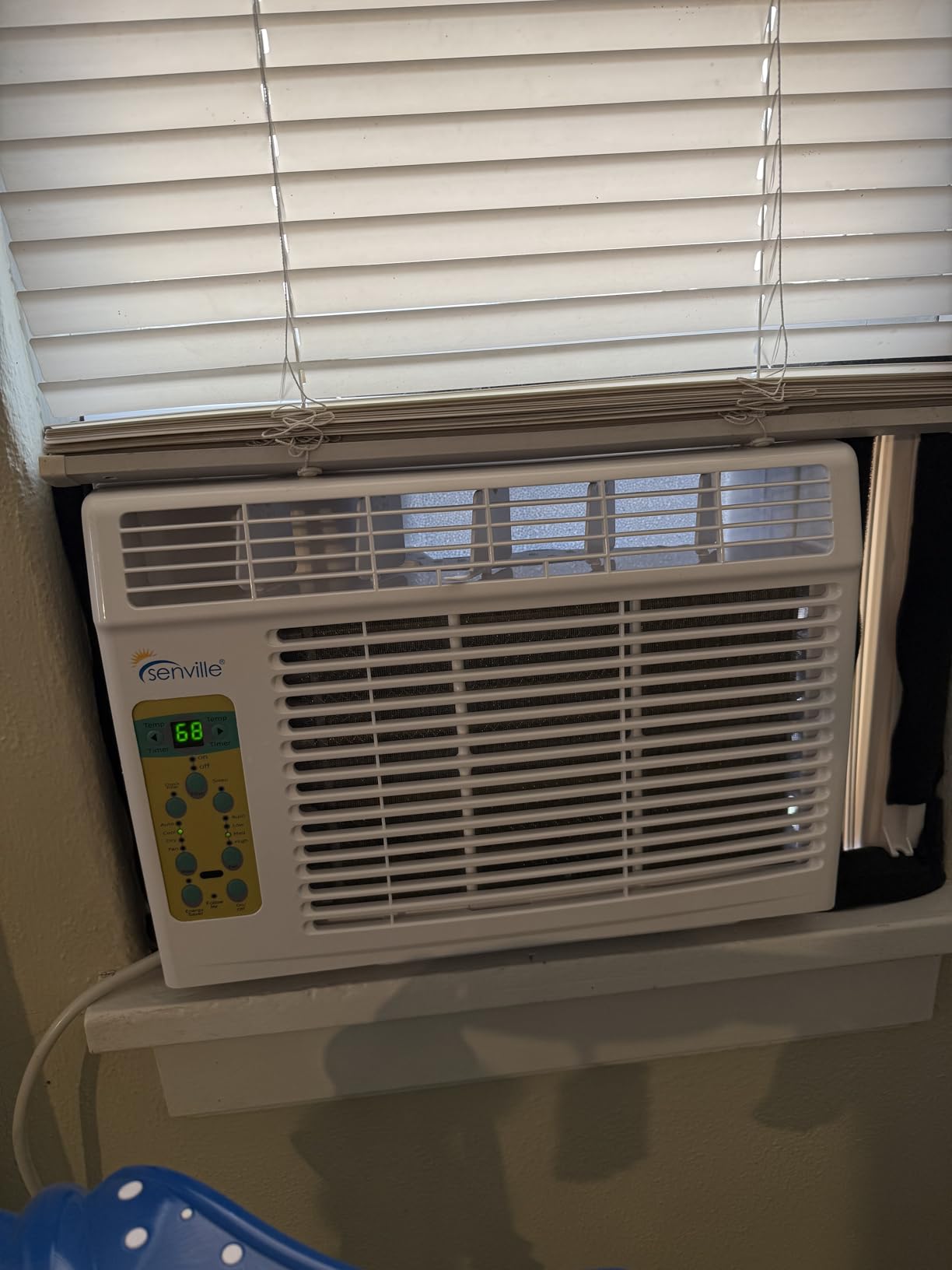 Senville Window Air Conditioner, Cools Up to 250 Sq Ft, 6000 BTU customer photo 1