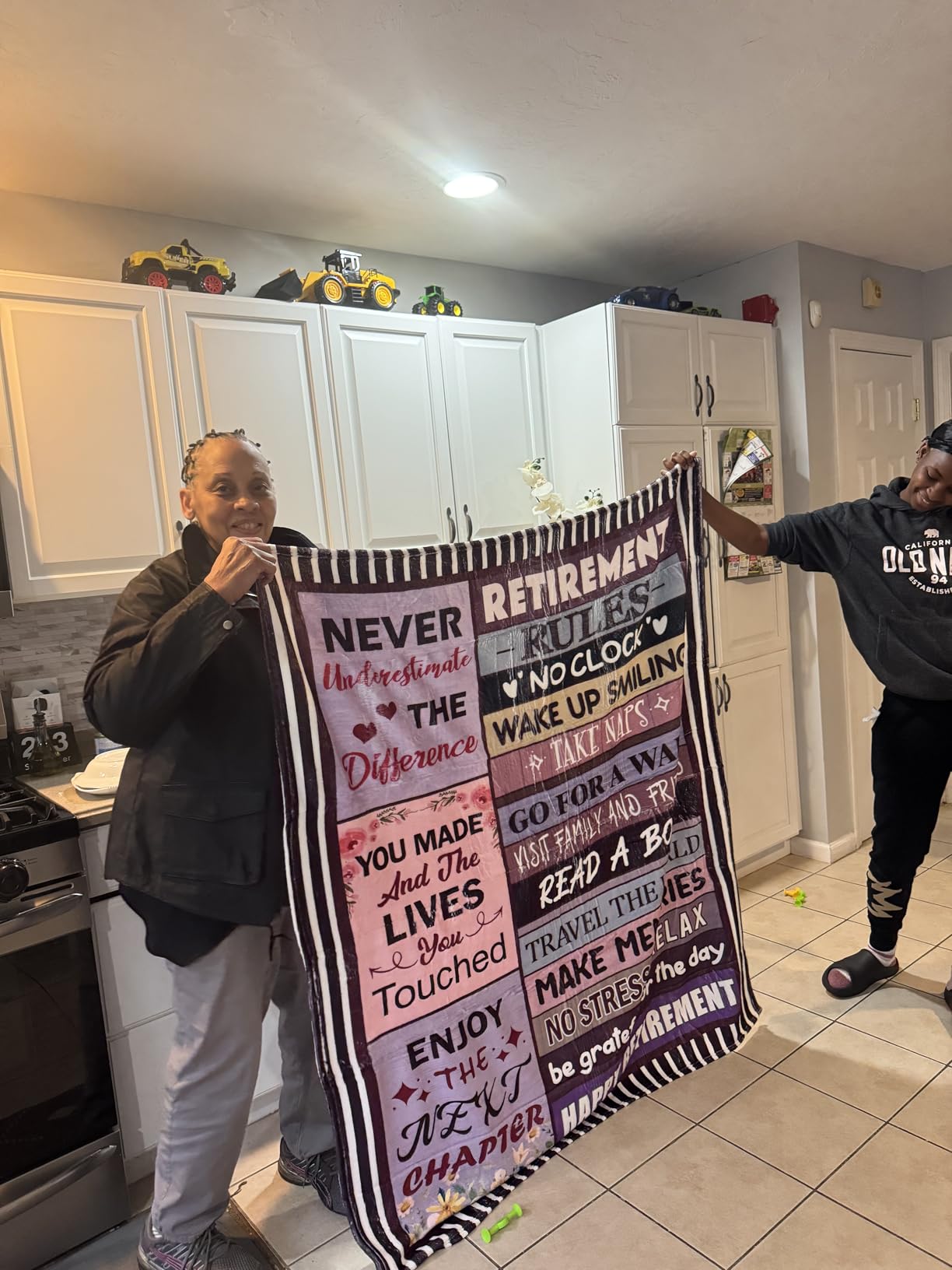 Sruemiul Retirement Gifts for Men, Retirement Blanket for Men 50