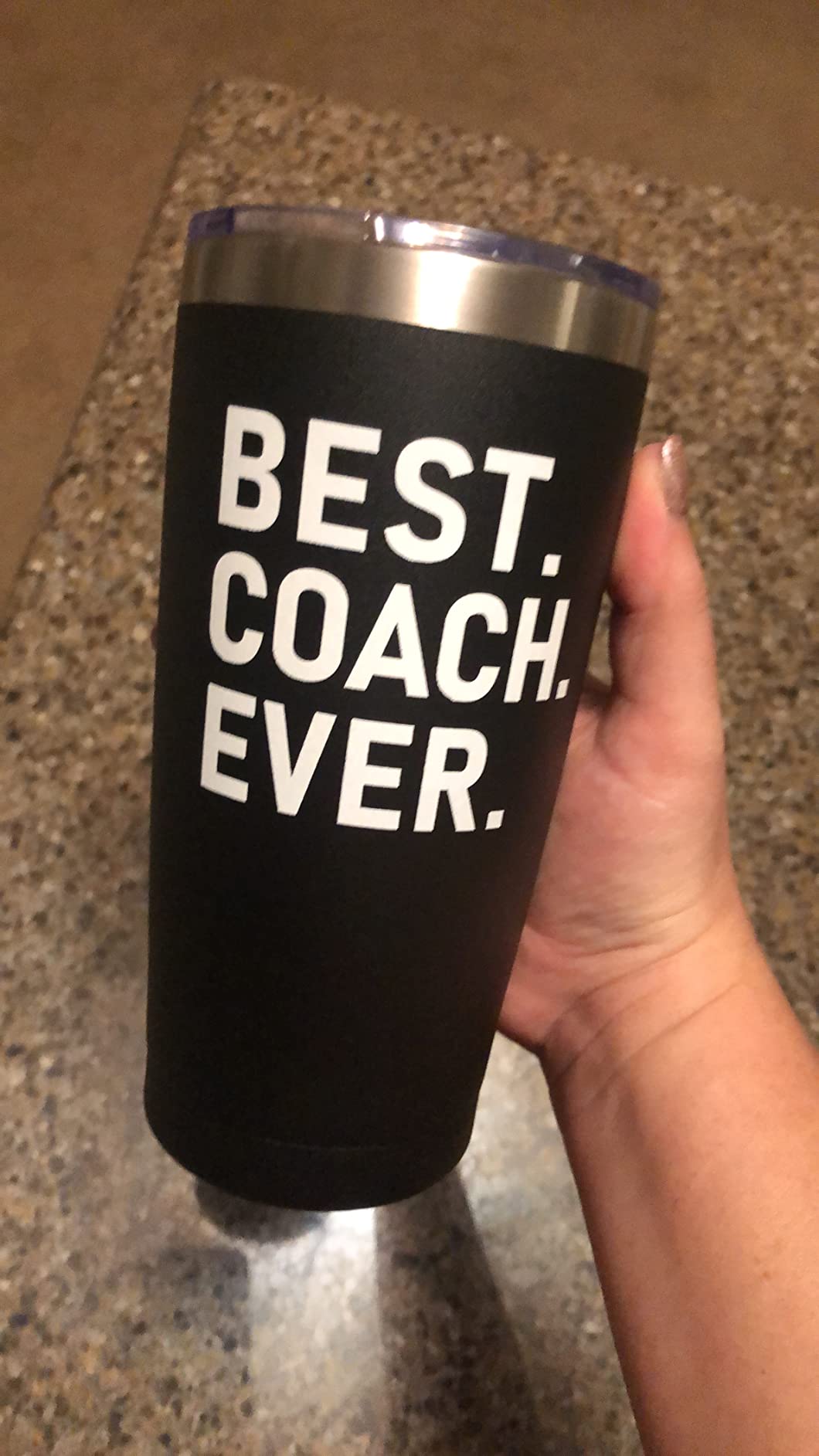 Grifarny Coach Gifts for Men, Women - Best Coach Ever Tumbler Cup 20 oz customer photo 2