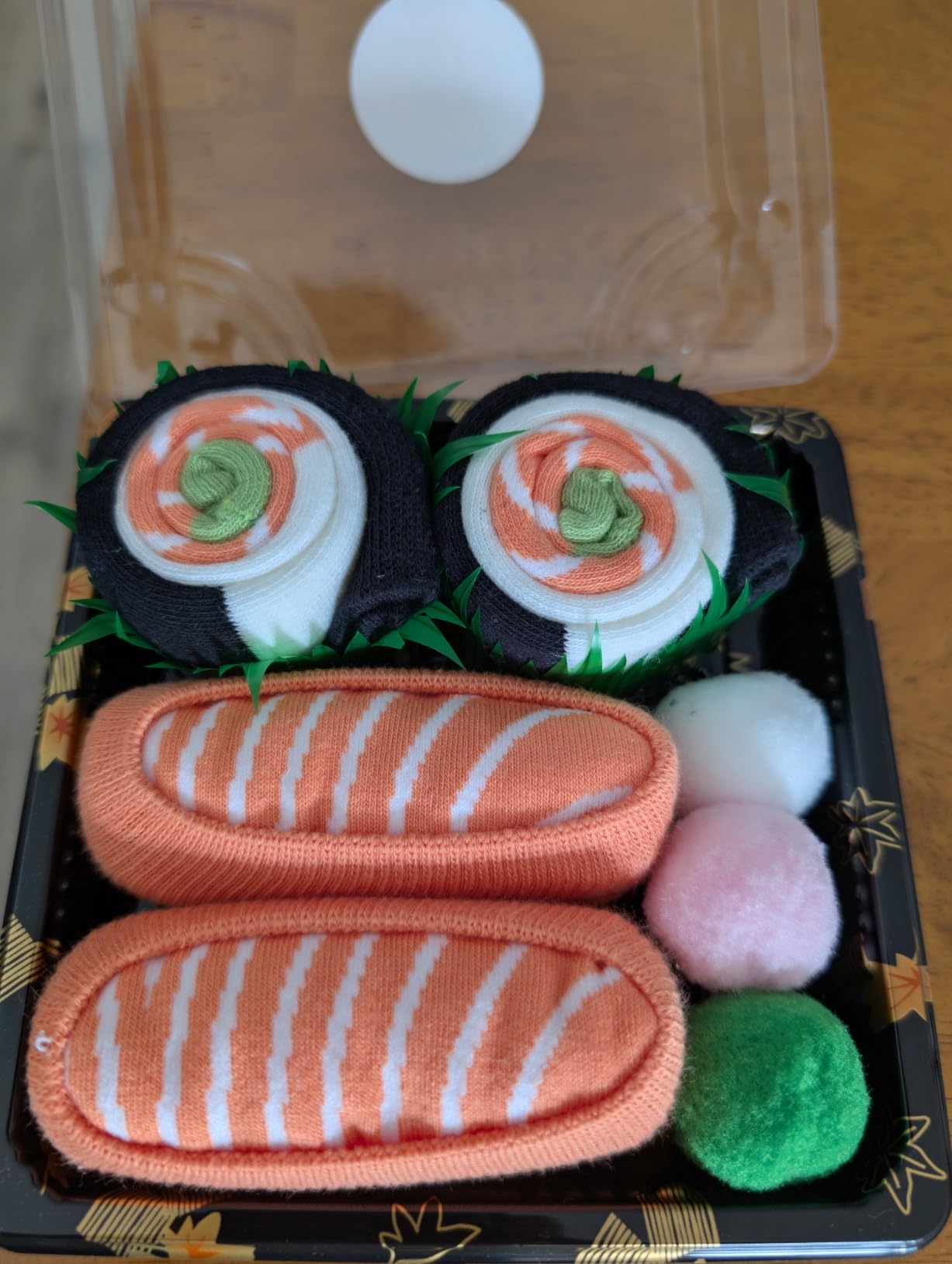 POPCRAZE Novelty Socks Asian Food Funny Sushi Ramen Gift Box customer photo 1