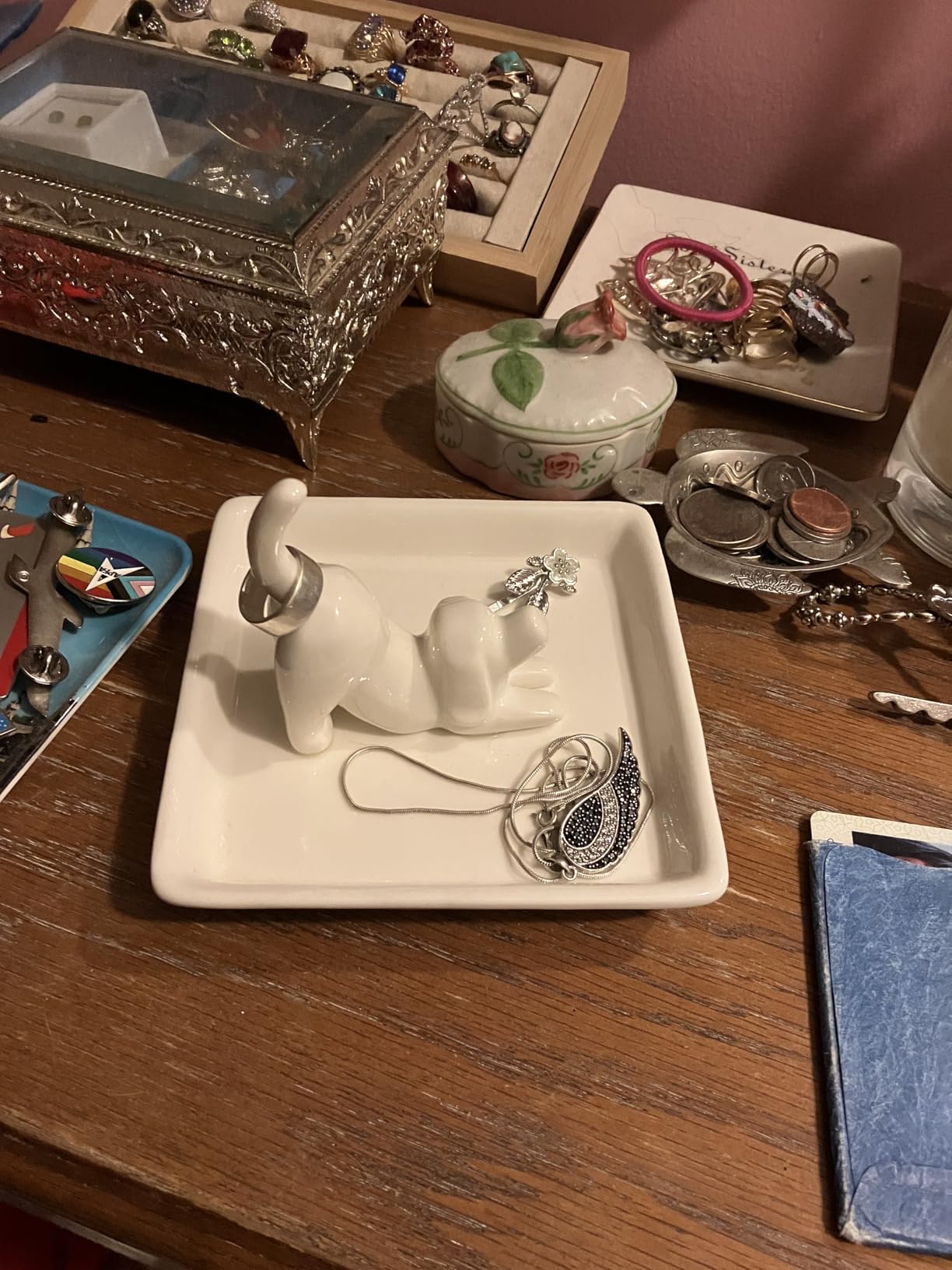 PUDDING CABIN Niece Gifts from Aunt - Ring Dish for Niece Birthday Graduation Christmas customer photo 1