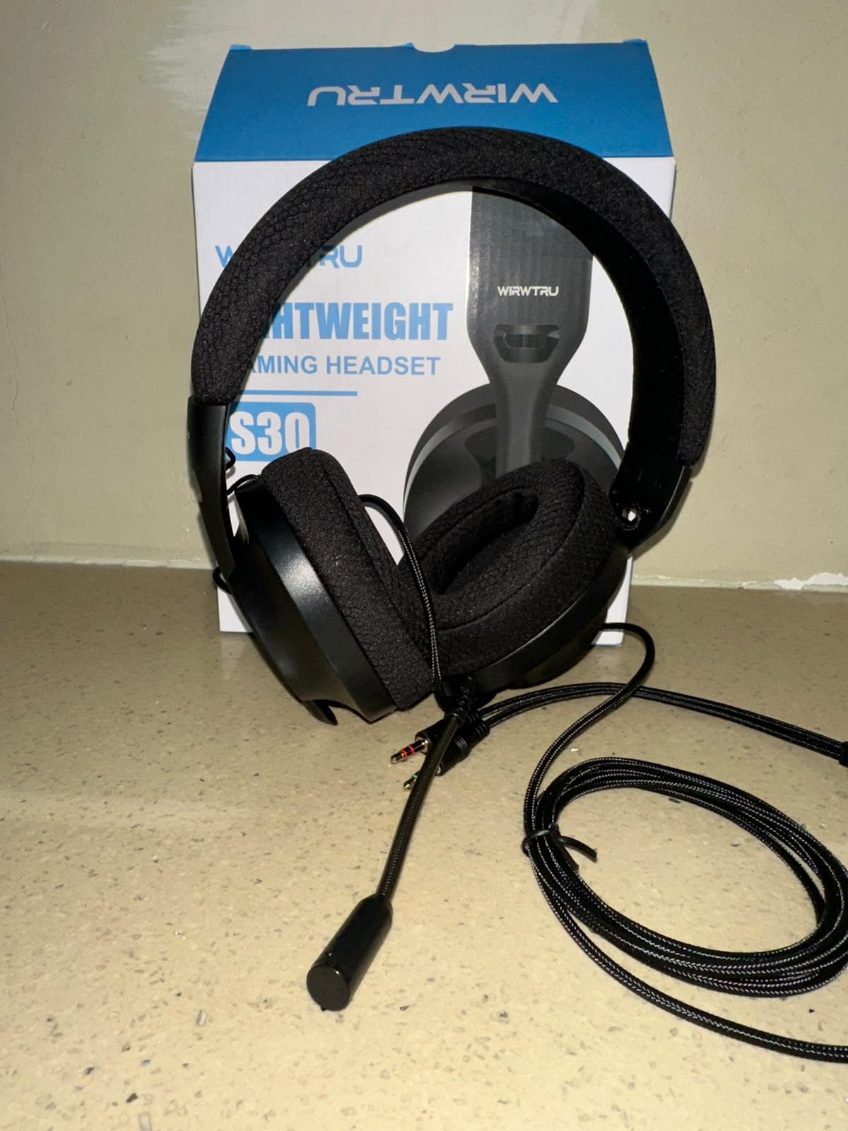 WIRWTRU Wired Gaming Headset for PS5, Xbox, Xbox Series X|S, PC, PS4 customer photo 2