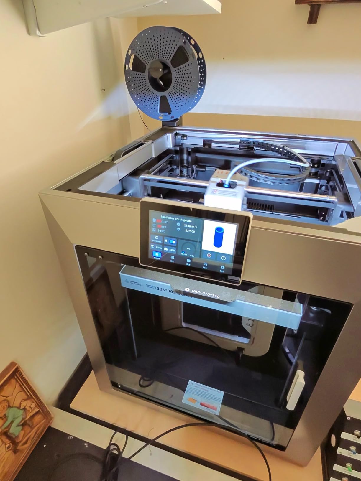 QIDI PLUS4 3D Printer, 65℃ Chamber Heating, 370°C Integrated Nozzle customer photo 2