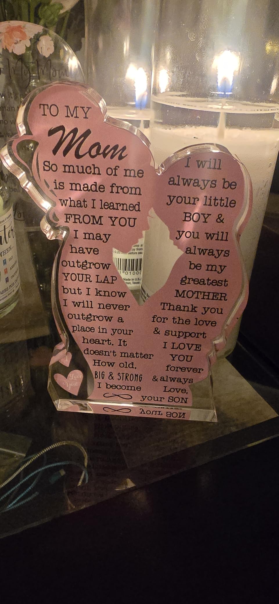 Grandpa Gifts from Granddaughter Birthday Gifts Idea for Grandfather from Granddaughter Best Grandpa Ever Gifts to My Grandpa Christmas Fathers Day Gift for Granddad Papa Acrylic Plaque Sign customer photo 2