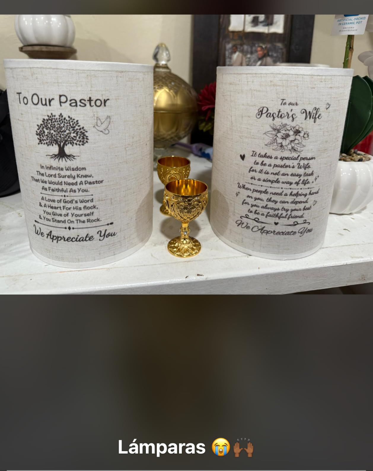 SOUHONEY Aunt Gifts, Table Lamp for Auntie Gifts for Women from Niece customer photo 2