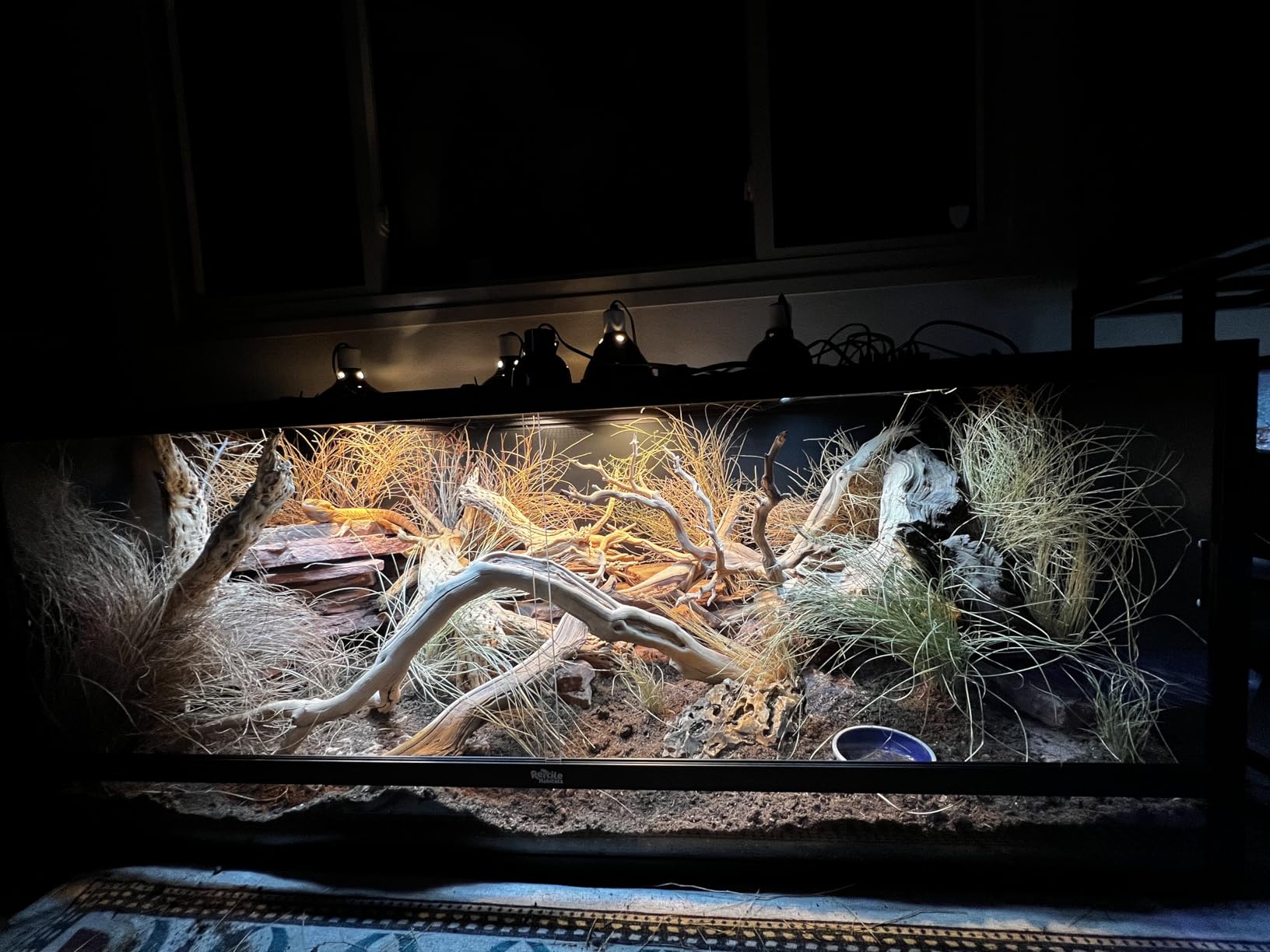 Reptile Habitats 5x2x2 (150 Gallon) Reptile Enclosure V3, Features PVC Panels, Glass Doors, Lightweight, Easy to Assemble, Heavy Duty Screen, Aluminum Frame customer photo 1
