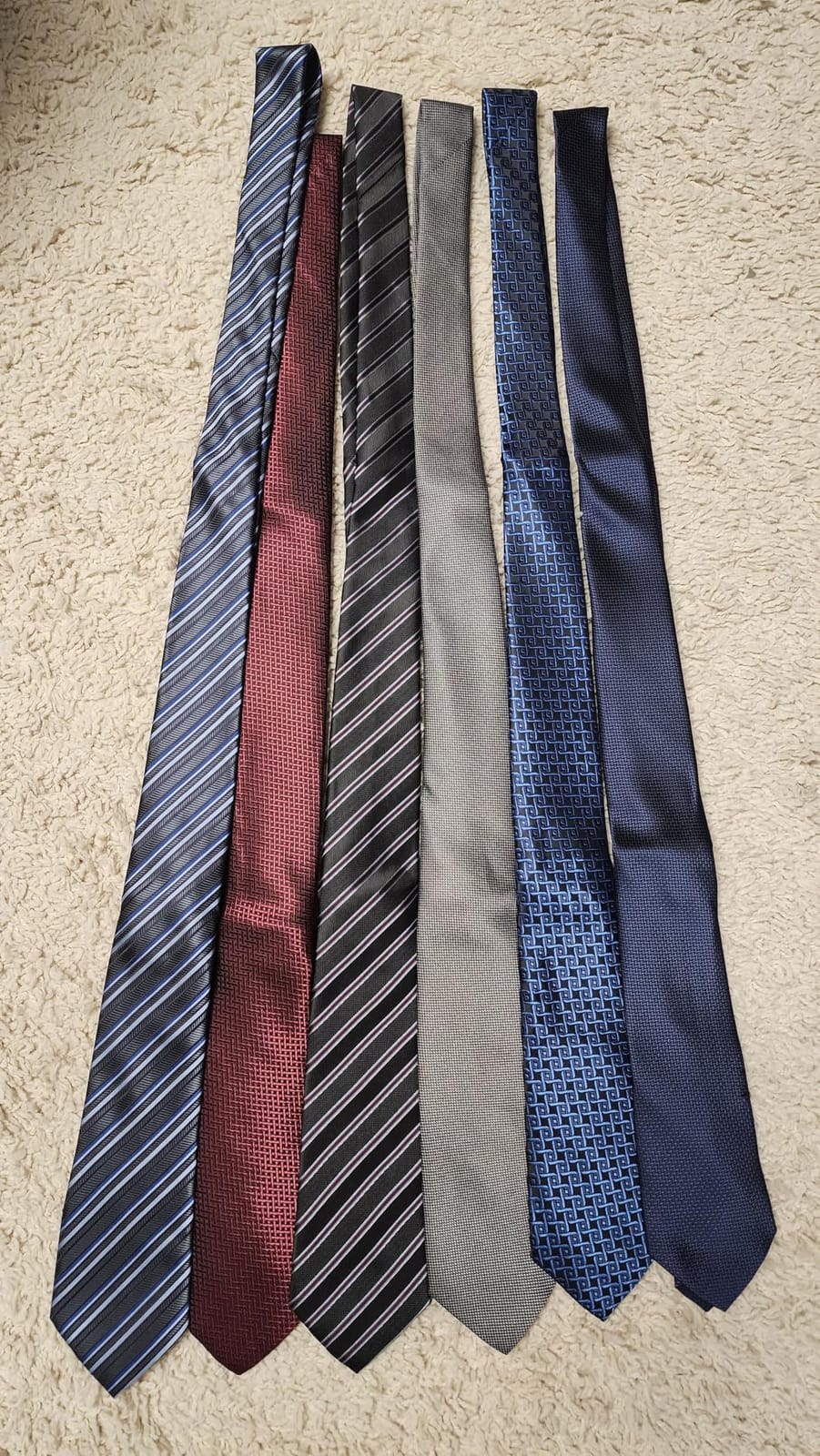 Extra Long Ties for Men Big and Tall Neckties Woven Jacquard Classic Neck Tie Business Wedding customer photo 1
