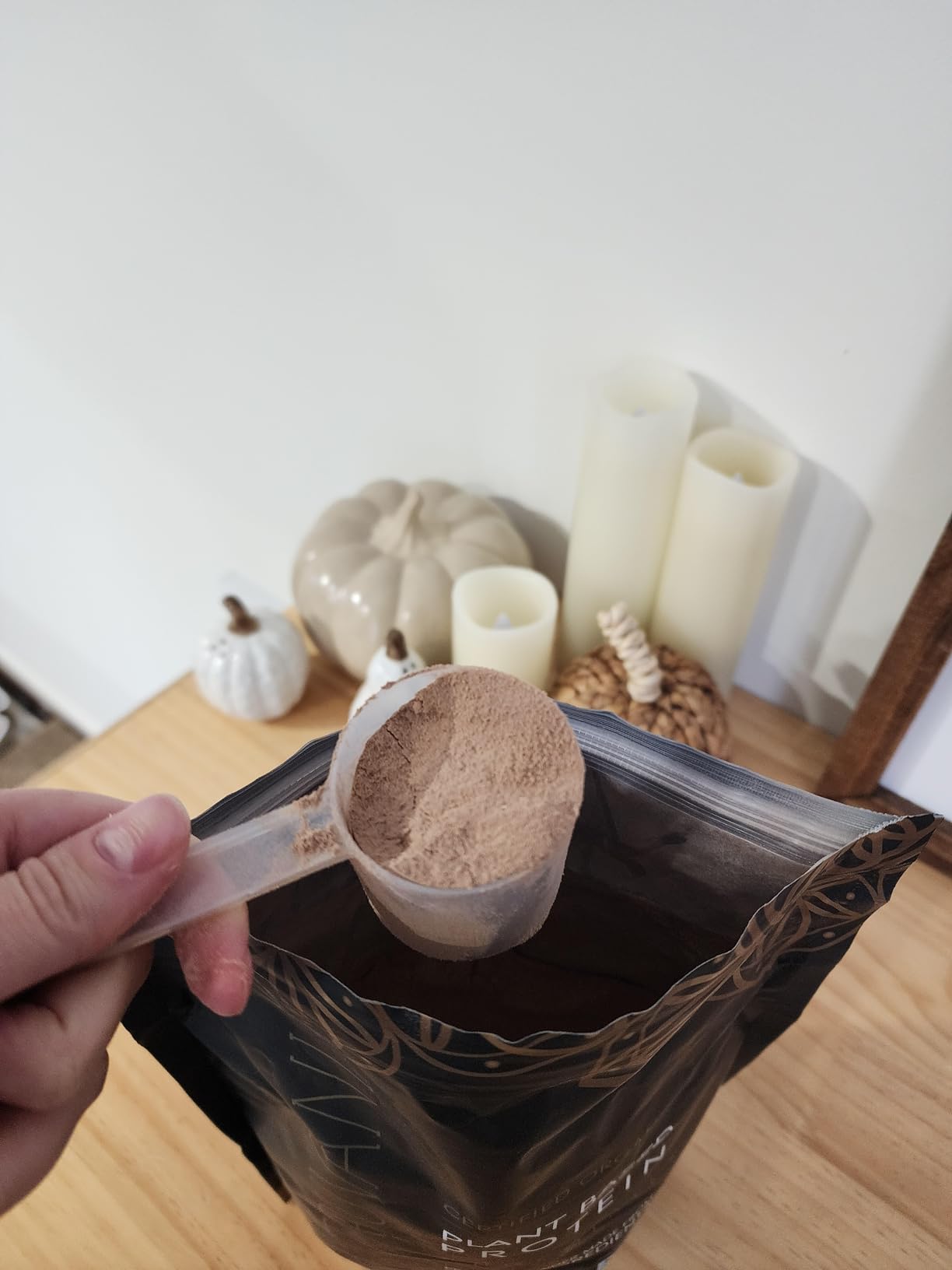 Truvani Organic Plant Based Protein Powder | Chocolate | 18 Servings customer photo 1