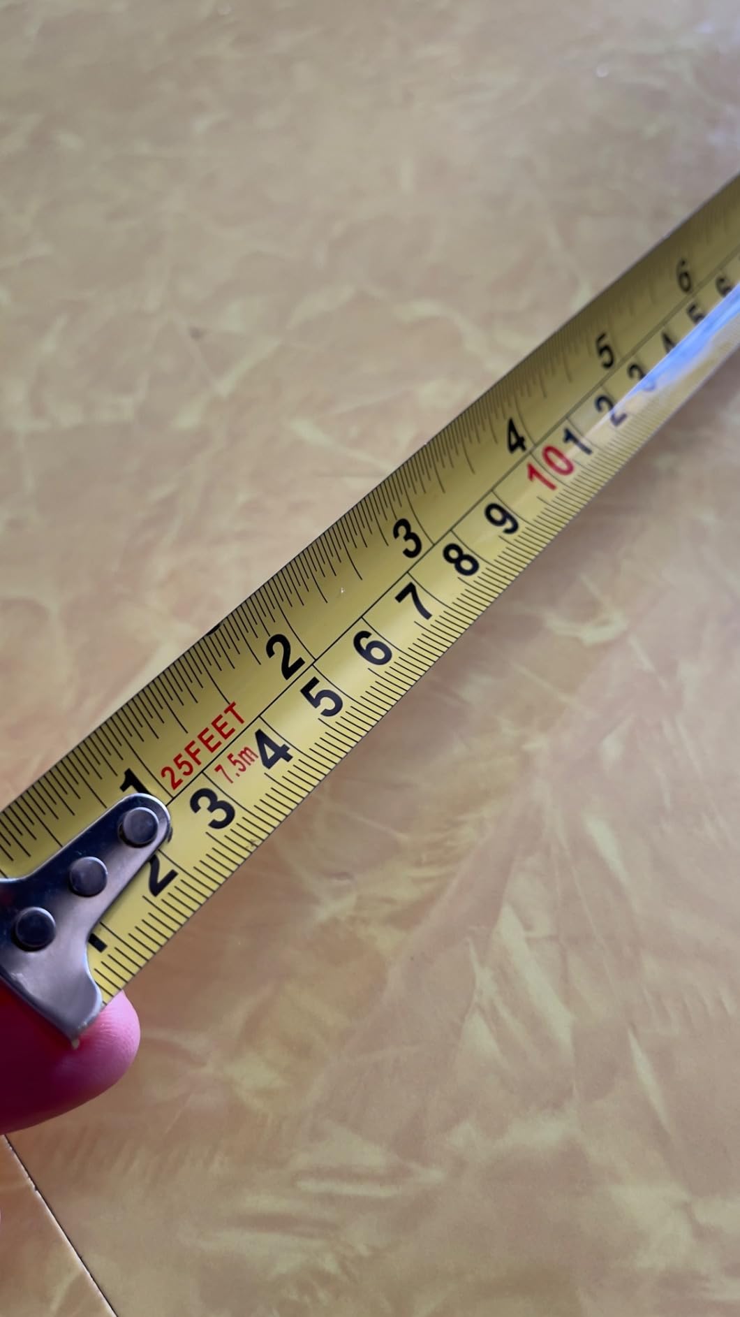 Step Dad Birthday Gifts Christmas Bonus Dad Gifts from Daughter Son, Useful Stuff Gift for Bonus Dad Stepdad Father in Law, Genuine Leather Engraved 25 FT Tape Measure Tools Step Dad Gift customer photo 2