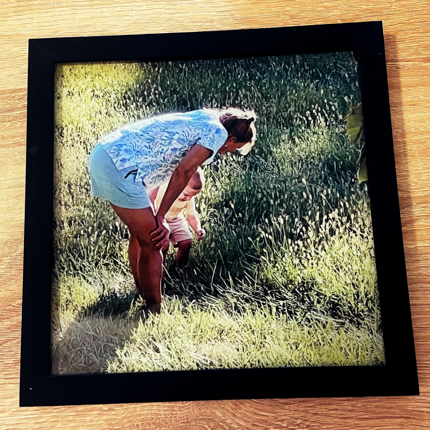 upsimples 24x36 Poster Frame, Wall Decor Picture Frames, Black 1 Pack customer photo 2