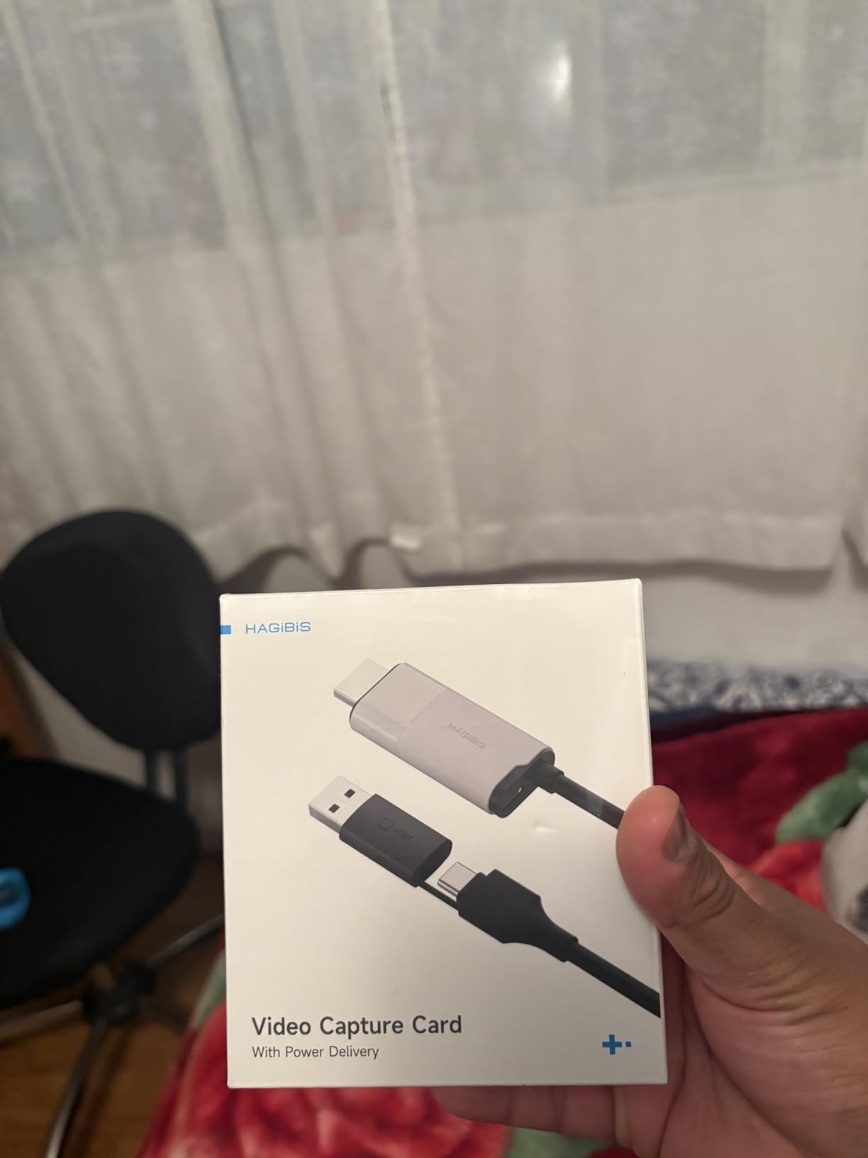 Hagibis USB3.0 Video Capture Card with 100W PD, HDMI to USB A/USB C Capture Cable 1080P@60fps YUY2 MJPEG MS2130 for Quest 3 2 Pro VR Switch2 PS4/5 Live Broadcast, Gaming, Streaming, Recorder customer photo 2