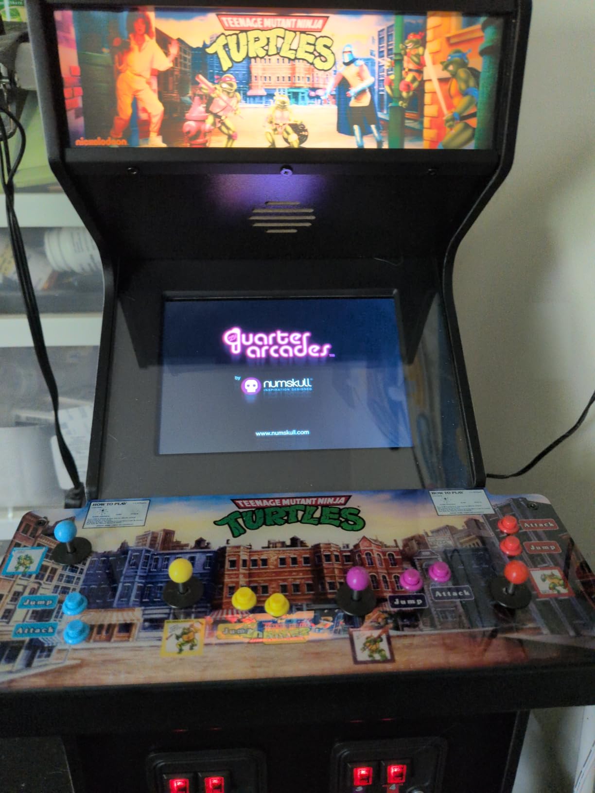 Quarter Arcades Burger Time 1/4 Scale Mini Arcade | Authentic wooden cabinet, Original ROM, DIP switch access, 5-inch TFT screen customer photo 1