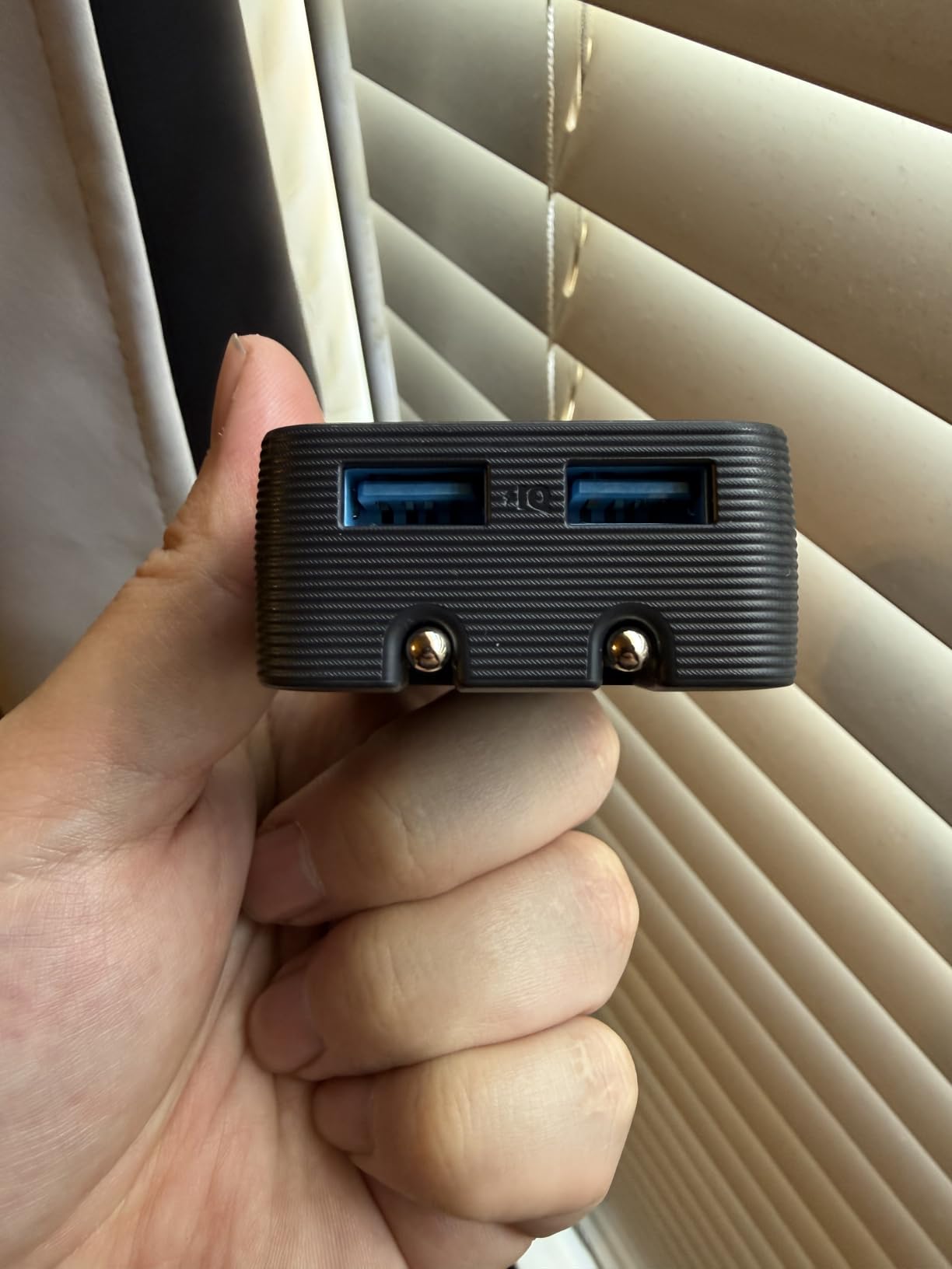 Anker Nano Travel Adapter, 2 USB C Universal Charger, 20W, 1× 2-Pin AC customer photo 2