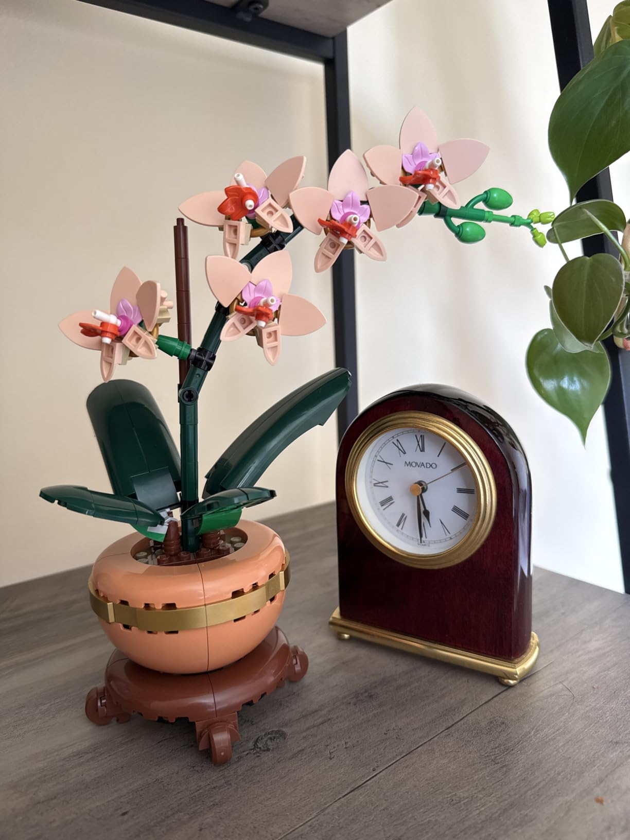 LEGO Botanicals Mini Orchid Building Set - Artificial, Fake Orchid for Home Decor, Adults Ages 18+ - Gift for Birthdays - Indoor Plant Decorations for Table, Desk, Office - 10343 customer photo 1
