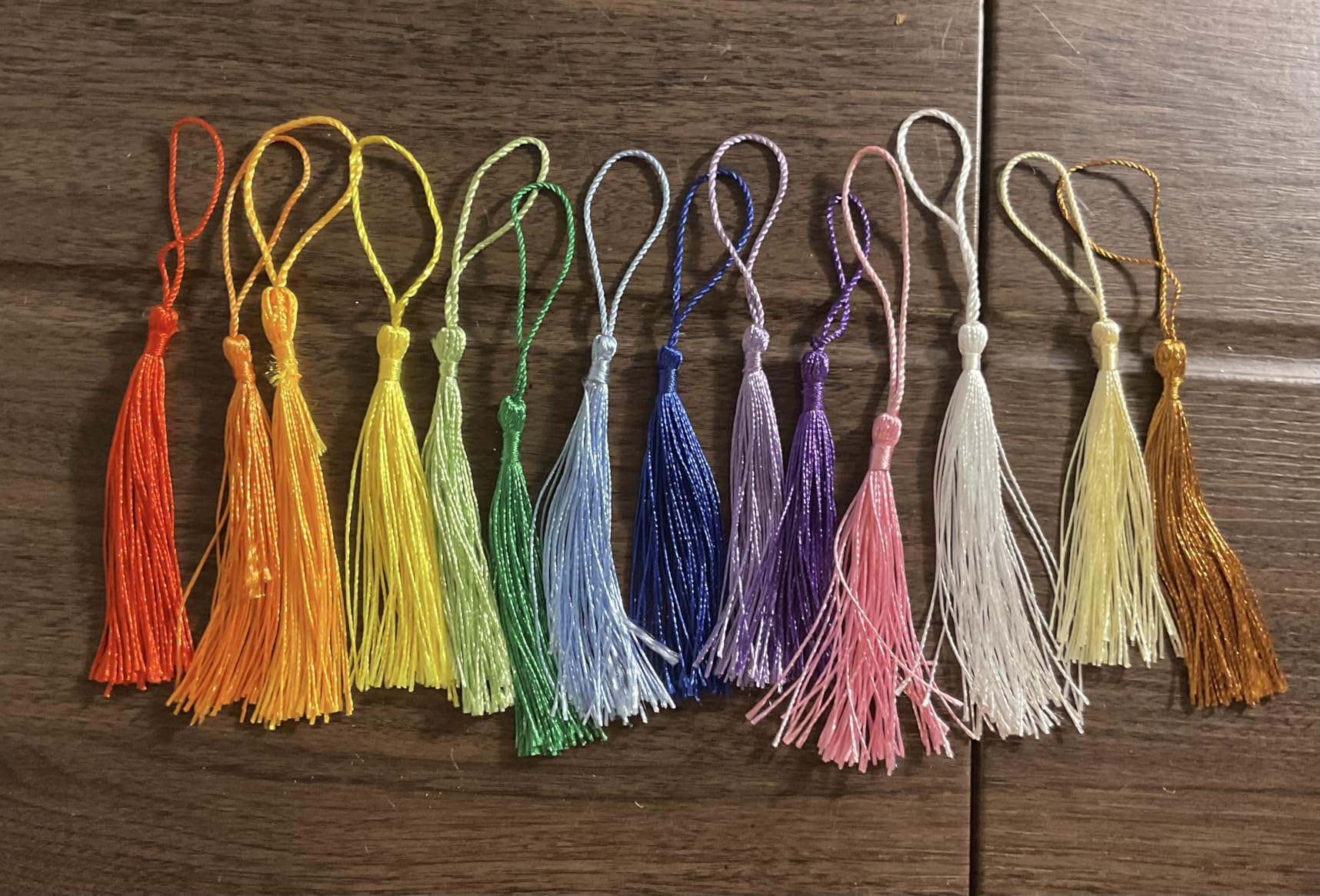 50 pcs Reading List Bookmarks with 50 Bookmark Tassels – 3x8 Inch Book Tracker and Reading Log Bulk Bookmarks for Book Lovers, Students, Teachers – Graduation Gifts, Back-to-School Supplies (Brown) customer photo 2