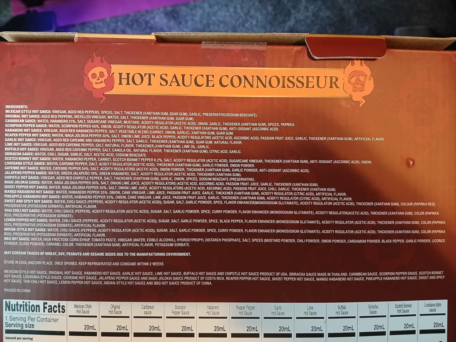 Tilz, Hot Sauce Gift Sets |24 Hot Sauce Bottles, Sampler, Chilli Sauce, Food Gifts For Men |Sriracha, Jalapenos, Garlic, Cayenne Pepper, Scotch Bonne, BBQ, Chipotle | Gifts for Men, Women customer photo 1
