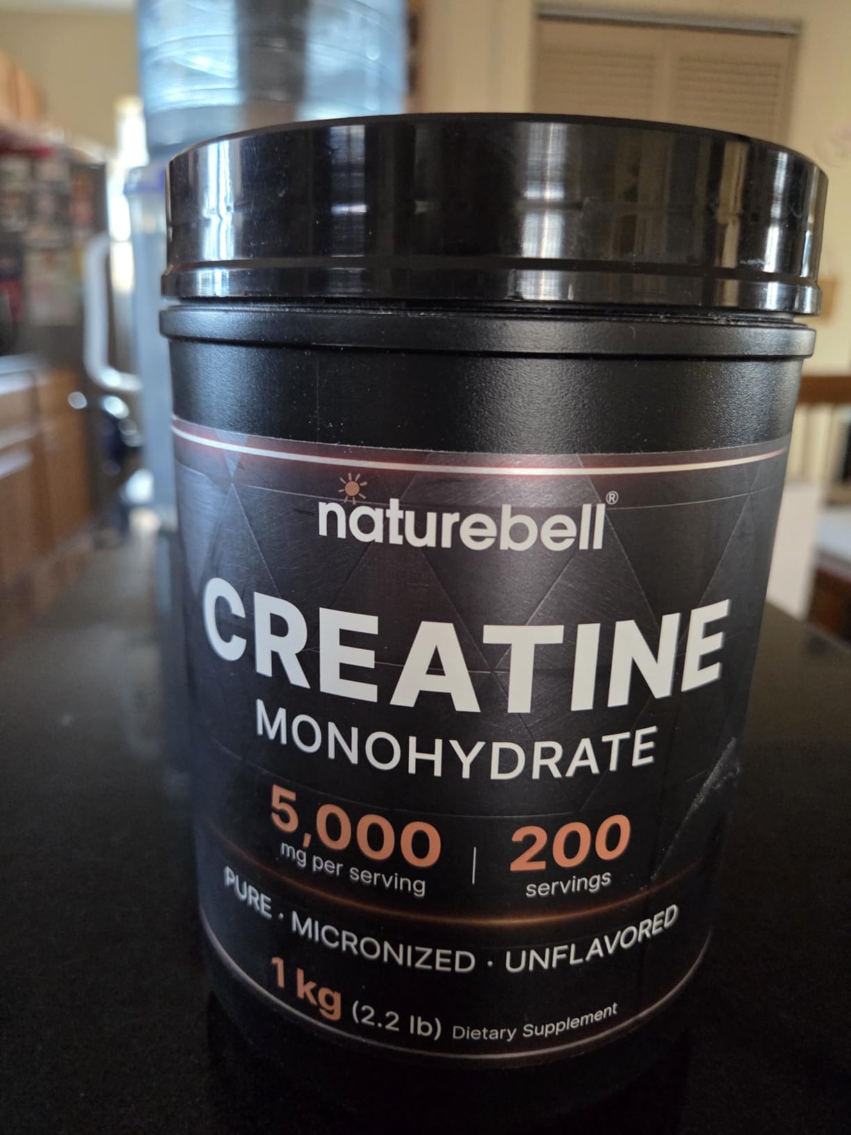 NatureBell Micronized Creatine Monohydrate Powder, 200 Servings customer photo 1