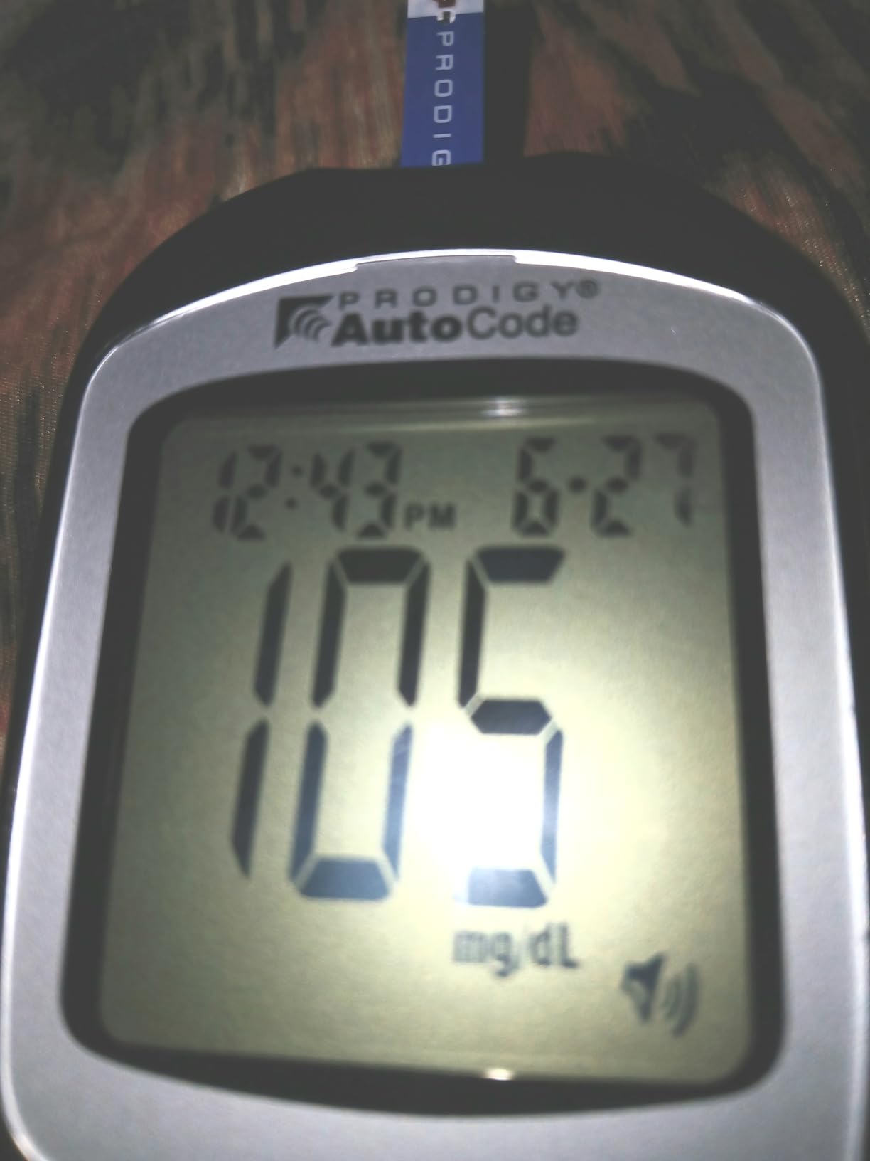 PRODIGY 10500 100ct Test Strips with AutoCode Talking Meter Starter Kit, PRODIGY AutoCode Blood Glucose Talking Meter, No Coding Blood Glucose Test Strips (2 vials of 50ct), Adjustable Depth Lancing Device, Twist Top Lancets 28G (10ct), Carrying Case, Quick Reference Guide, Owner's Manual customer photo 1