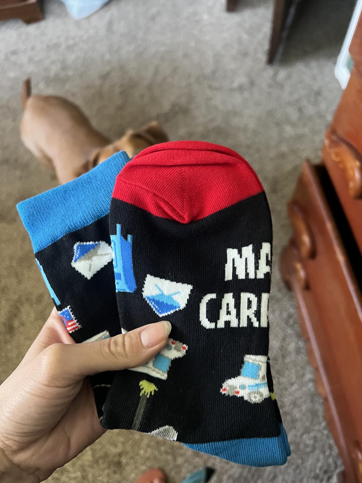 GOLIN Funny Job Theme Socks, Retirement Appreciate Gift for Coworker Boss customer photo 2