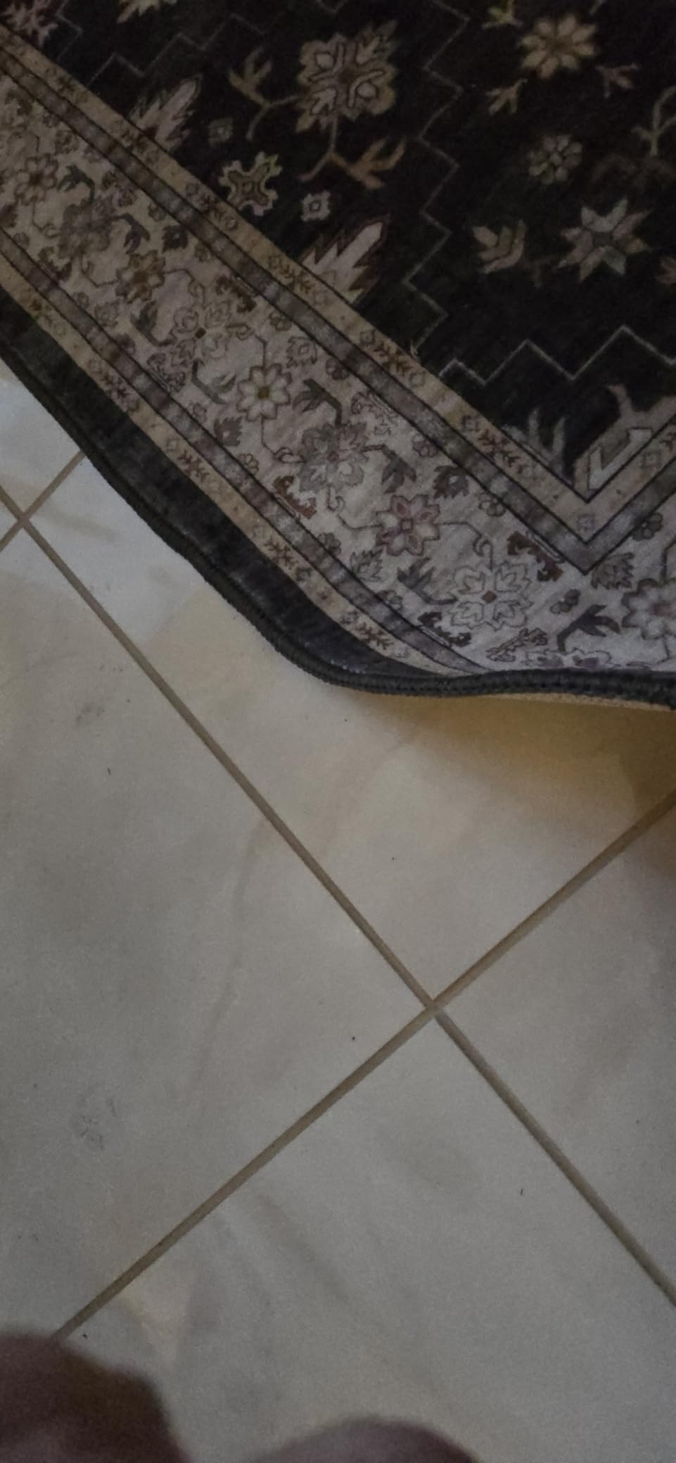 Dark Washable Long Runners for Hallways, 2'6