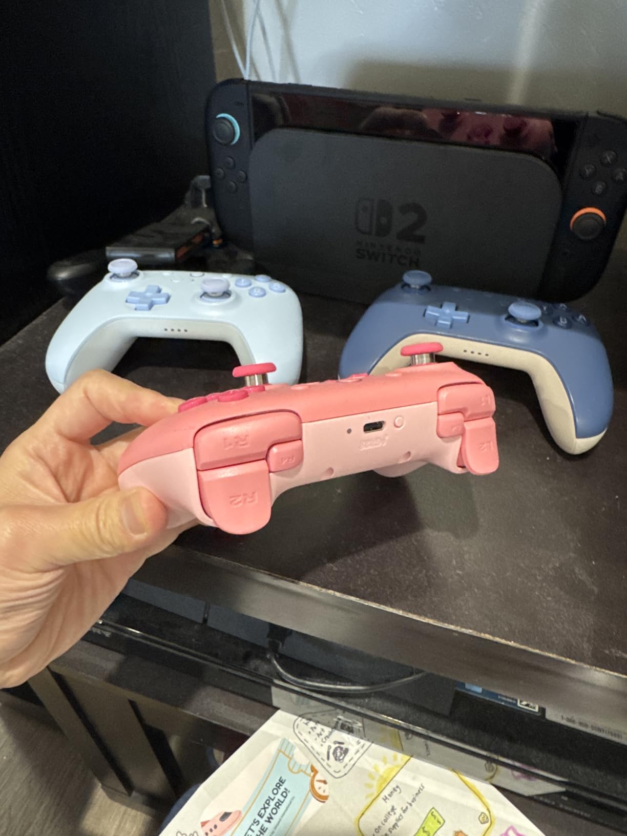 8BitDo Ultimate 2C Bluetooth Controller for Switch/Switch 2, Blue customer photo 1