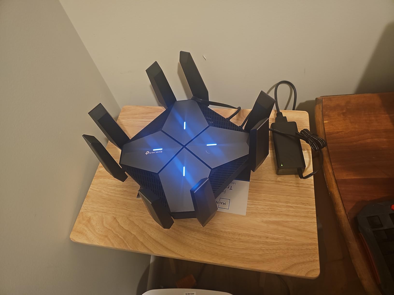 TP-Link Tri-Band AXE5400 Wi-Fi 6E Gaming Router 6-Stream, Archer GXE75 customer photo 1