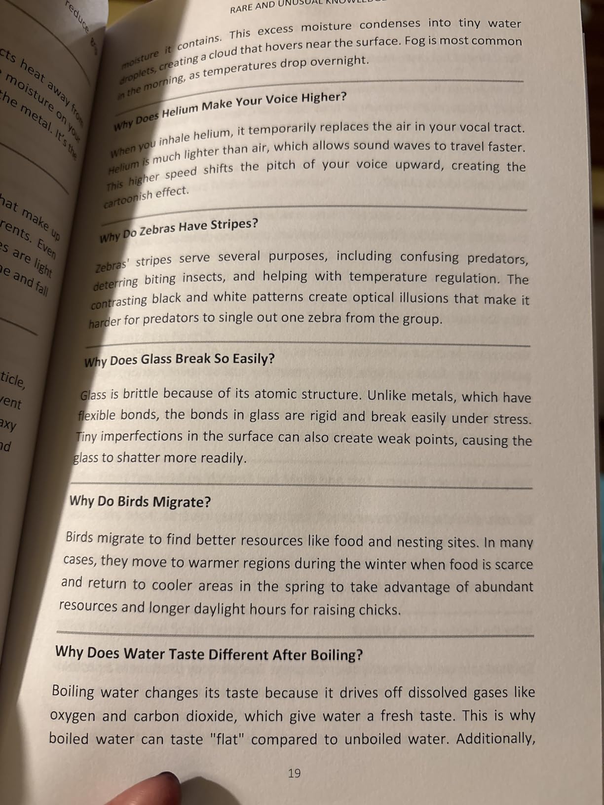 Rare and Unusual Knowledge: Extraordinary Facts About Everyday Things (Facts and Knowledge) customer photo 1
