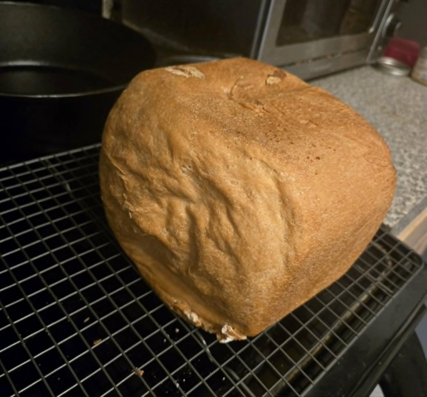 2LB Bread Maker, 17 in 1 Automatic Stainless Steel Bread Machine customer photo 2