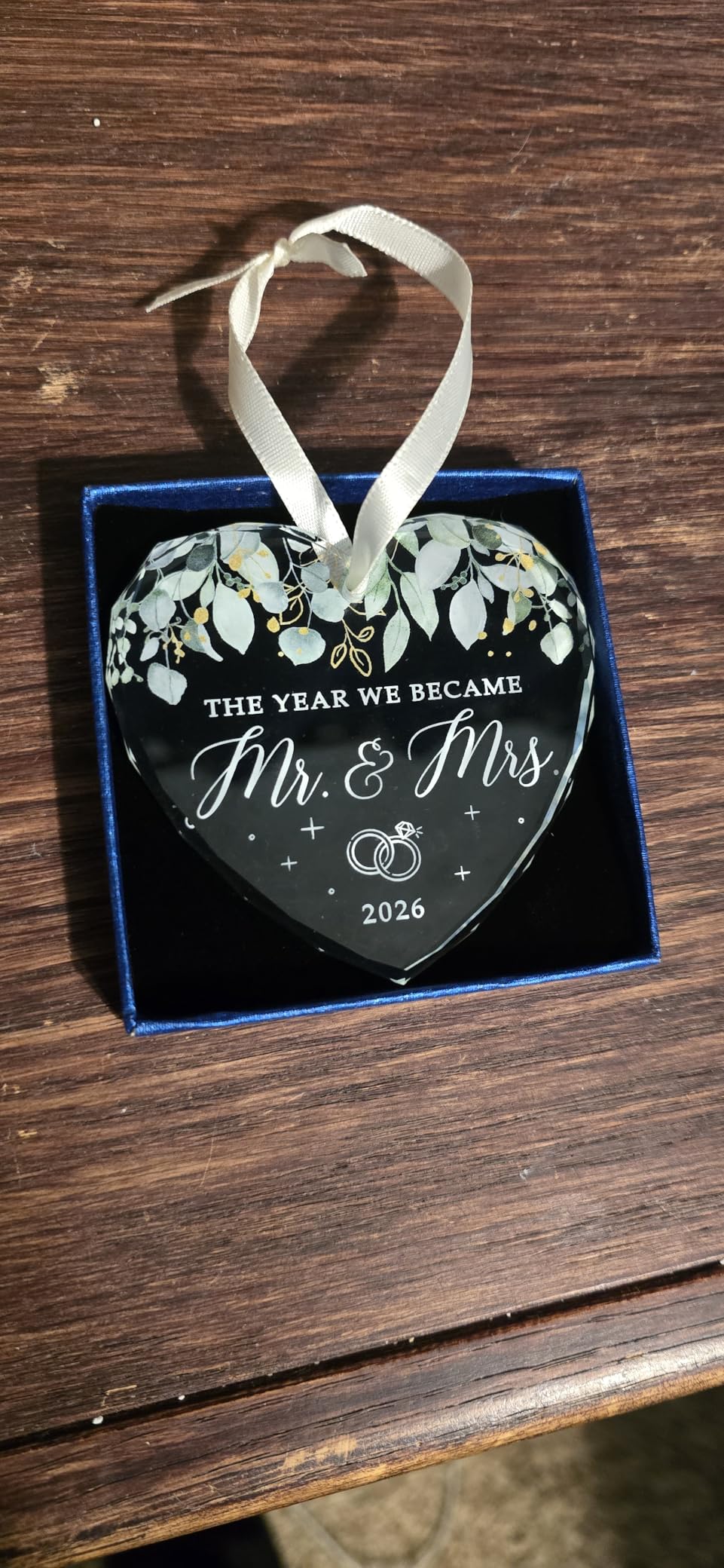 HEXMOZ Engagement Gifts for Couples, Women, Her - Engagement Ornament 2026 customer photo 2