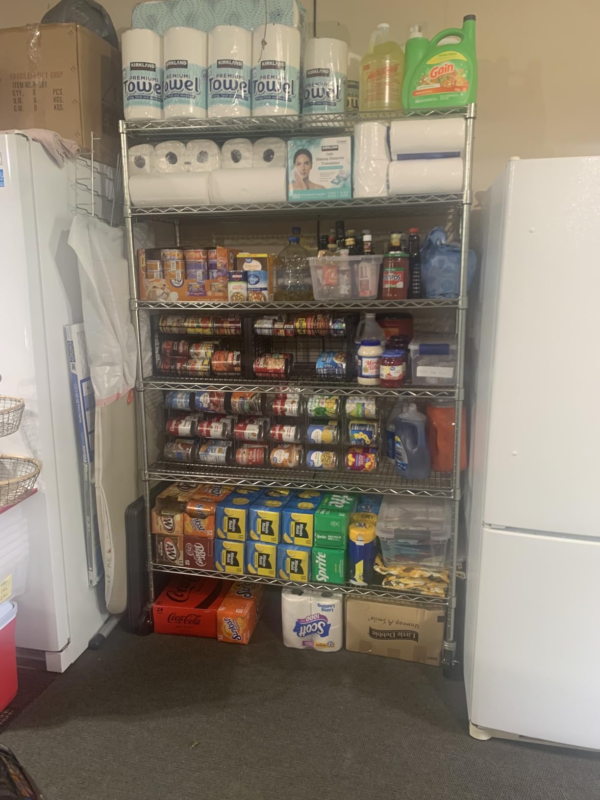 Can Organizer for Pantry, 3 Tier Rolling Can Storage Organizer Pantry customer photo 2