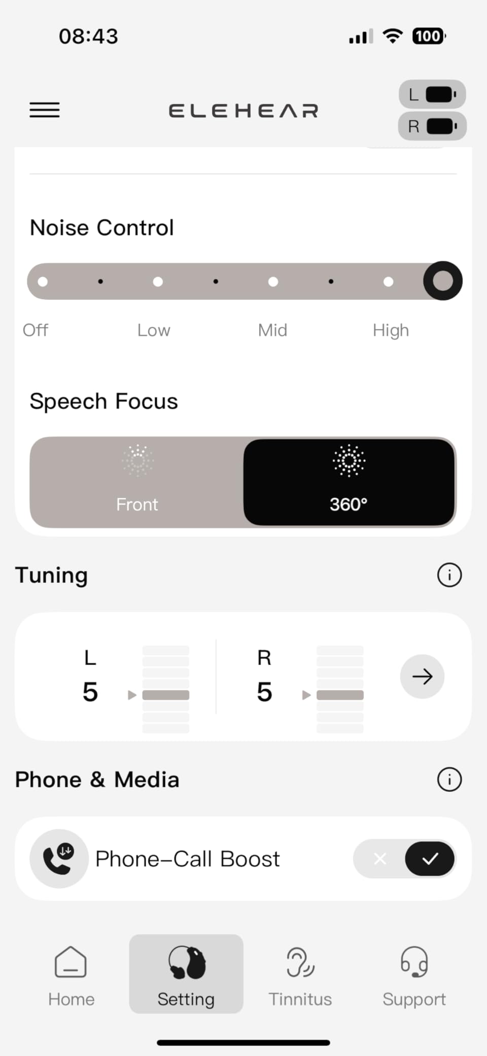 ELEHEAR-Beyond OTC Hearing Aids for Seniors, 50dB, AI Noise Cancellation | Superior Sound Quality Smart, Rechargeable, Bluetooth Enabled & App Control, 4 Scene Modes, 100-Hour Battery, Champagne Gold customer photo 2