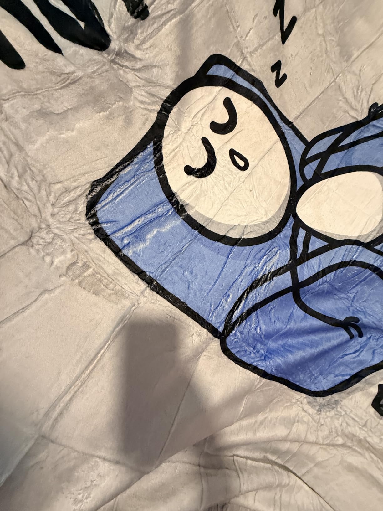 Funny Birthday Gift for Dad Husband, Dad is Not Sleeping Blanket customer photo 1