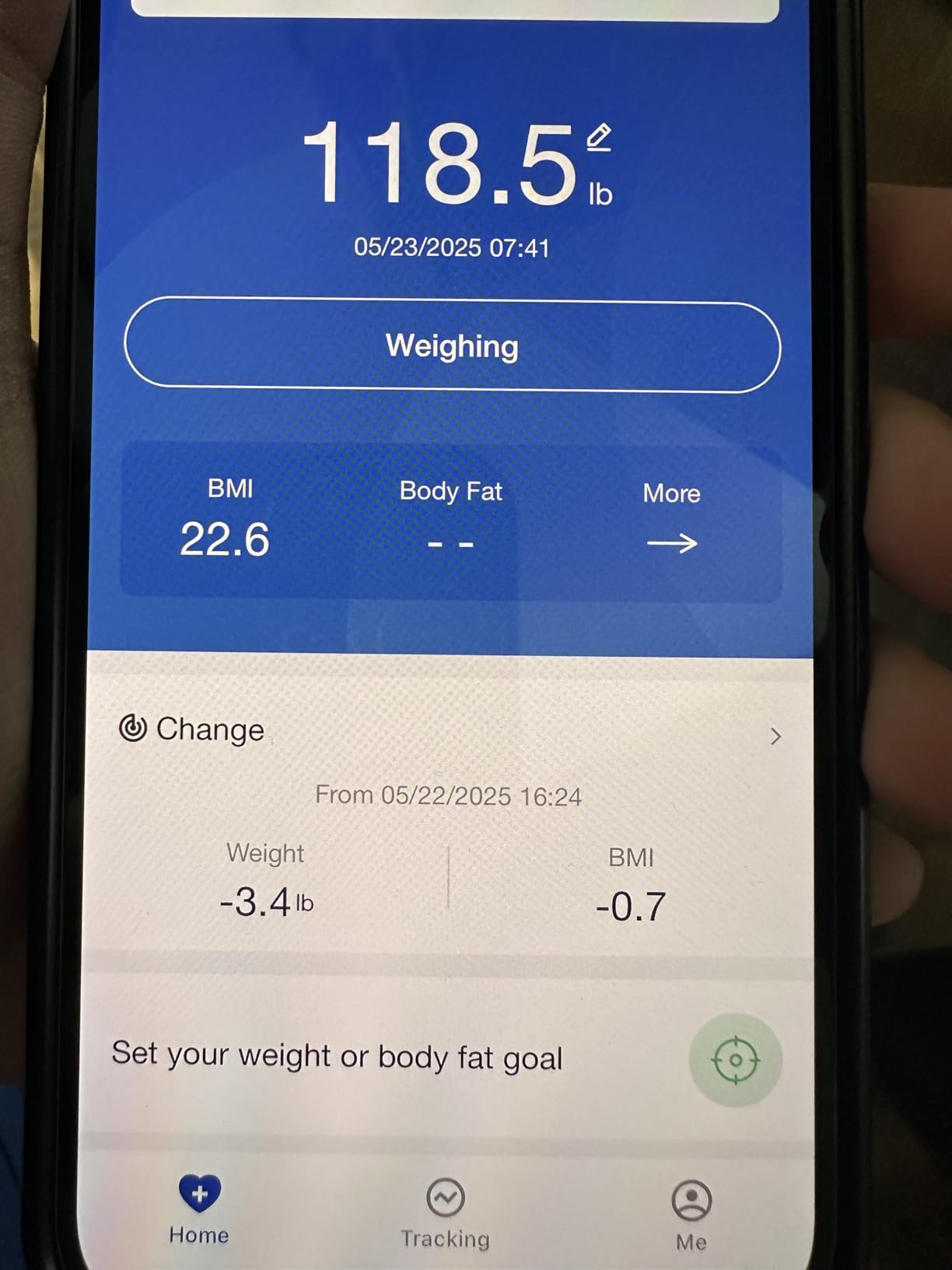GE Smart Scale for Body Weight, BMI, Body Fat, Muscle Mass, Large Display | 14 Metrics Body Composition Scale for Bathroom, 5.3-inch Screen, Accurate Weighing with Bluetooth Sync, Black customer photo 2