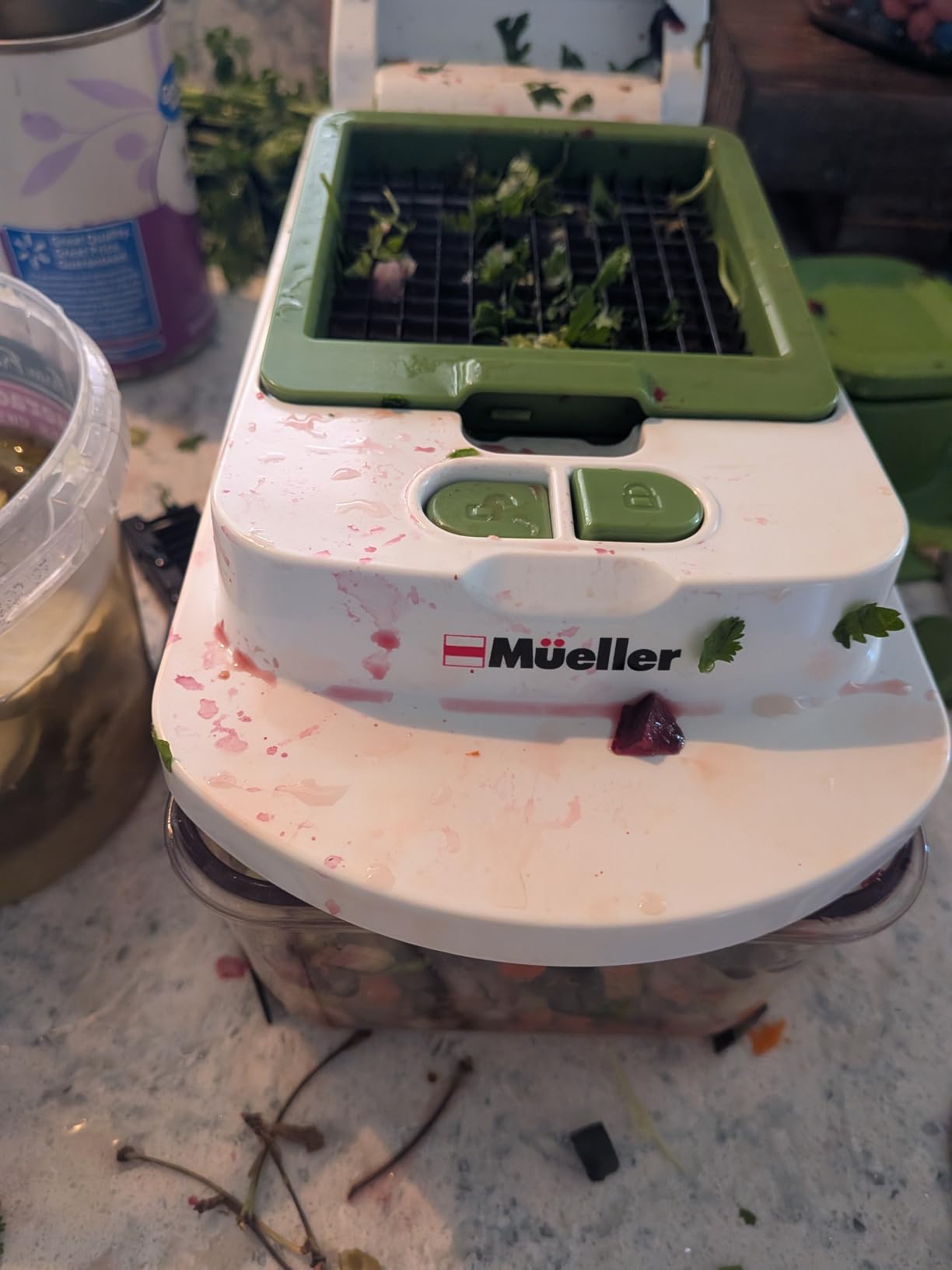 MUELLER HOME Pro-Series 10-in-1, 8 Vegetable Chopper & Mandoline Slicer customer photo 1