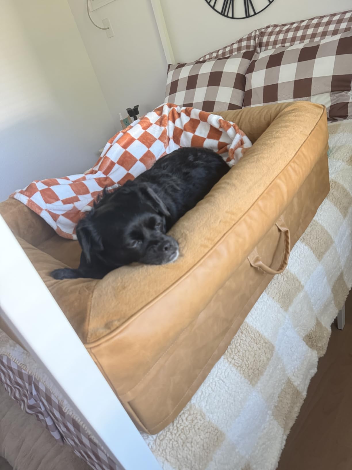 NOAH & PAW XXL Dog Bed, Orthopedic Memory Cooling Foam (2X Base) 55x45x11in customer photo 2