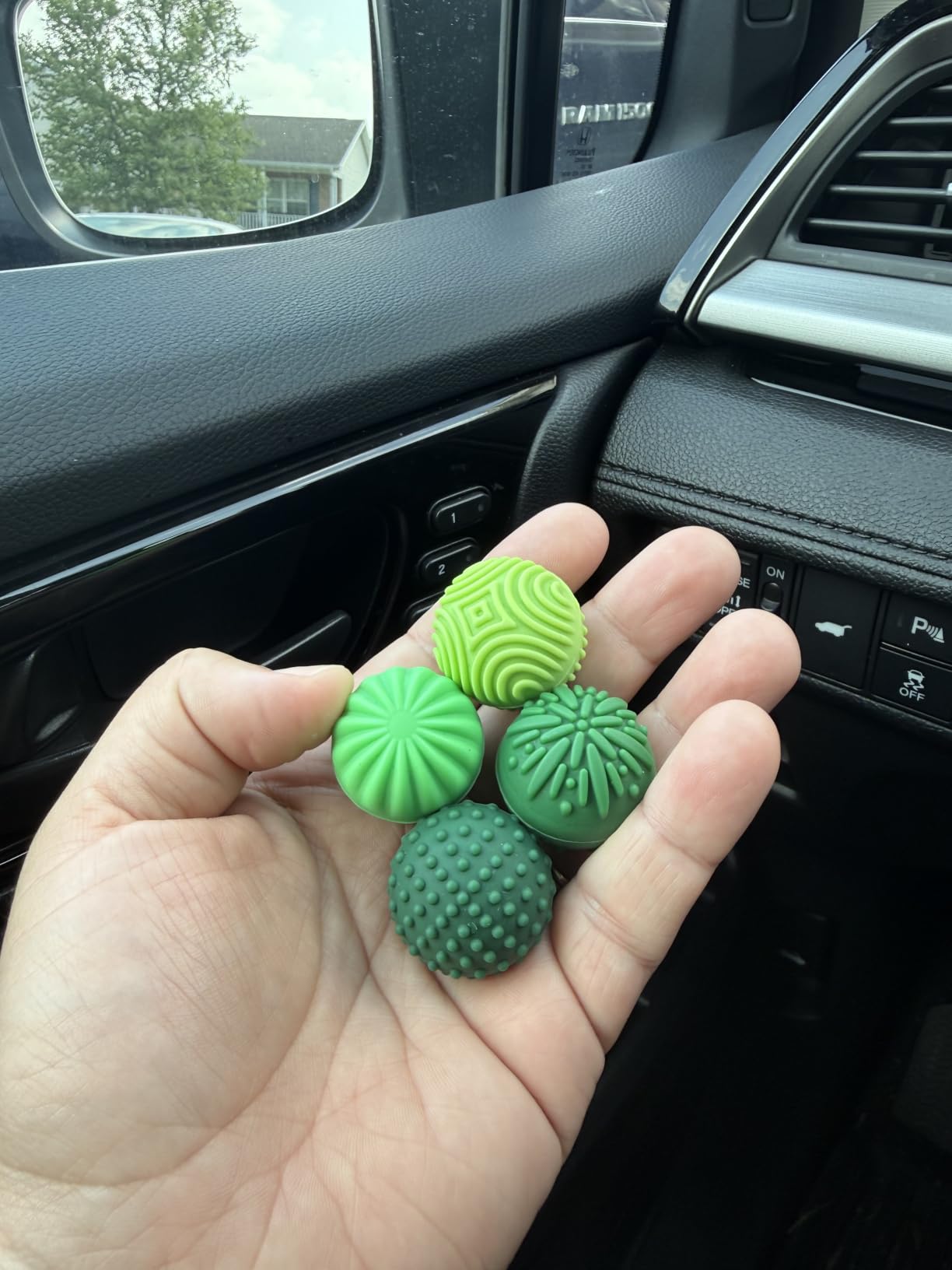 Silicone Magnetic Balls Fidget Toys for Adults & Teens,4PCS Stress Relief Sensory Toys for Autism ADHD Anxiety,Fun Textures Gadgets,Office Desk Toy,Stocking Stuffers for Women Men Teen Gift customer photo 2