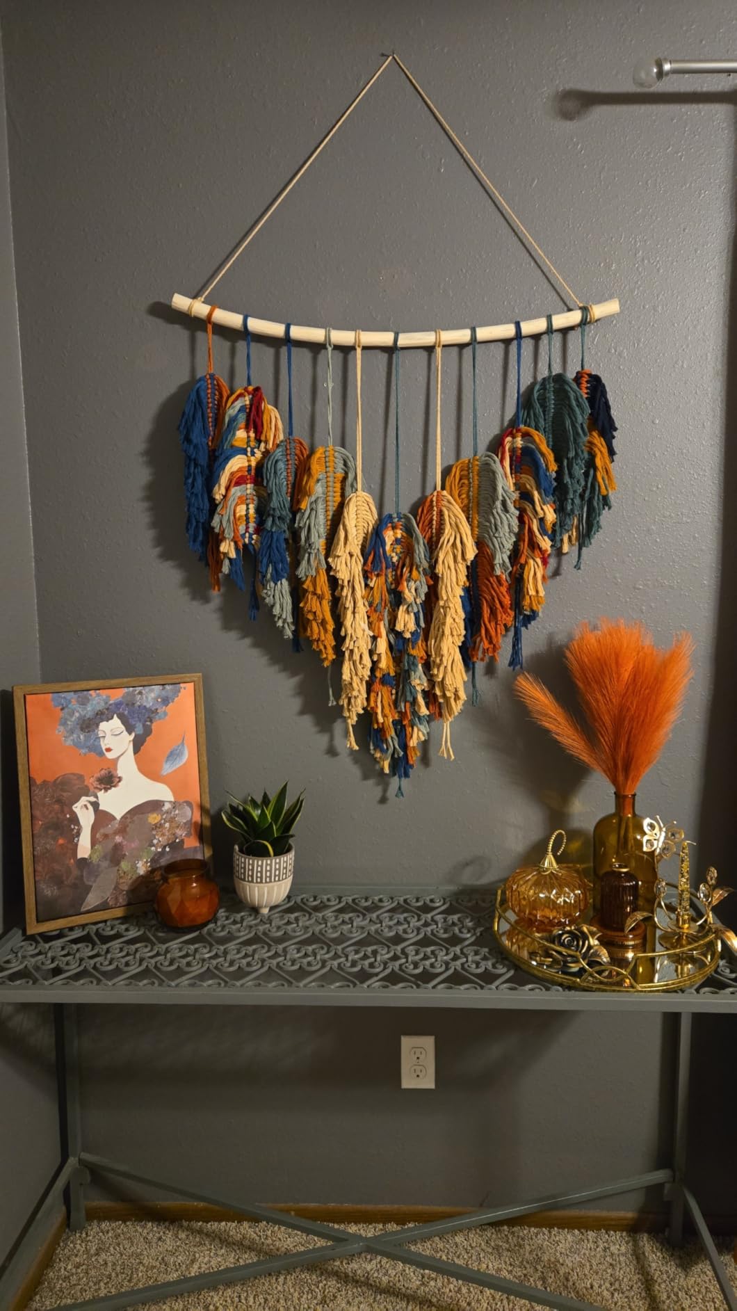 Boho Wall Decor - Large Macrame Wall Hanging customer photo 2