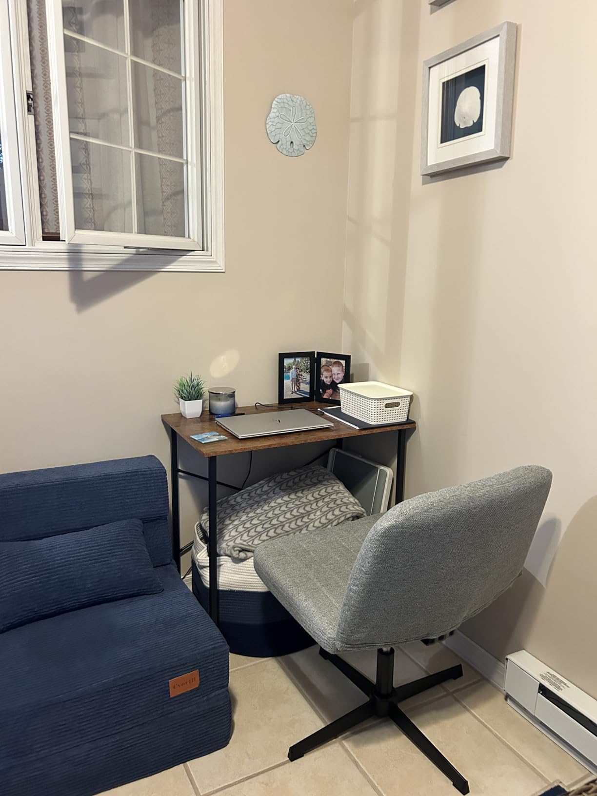 OLIXIS Criss Cross Chairs, Vanity Chair, Home Office Desk customer photo 2