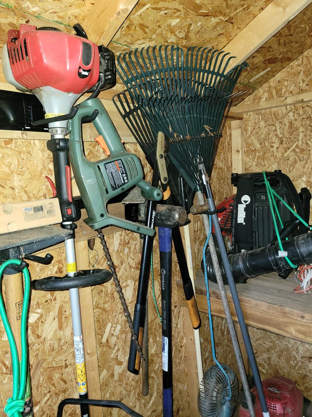 TIDYME Garage Tool Organizer Wall Mount 64