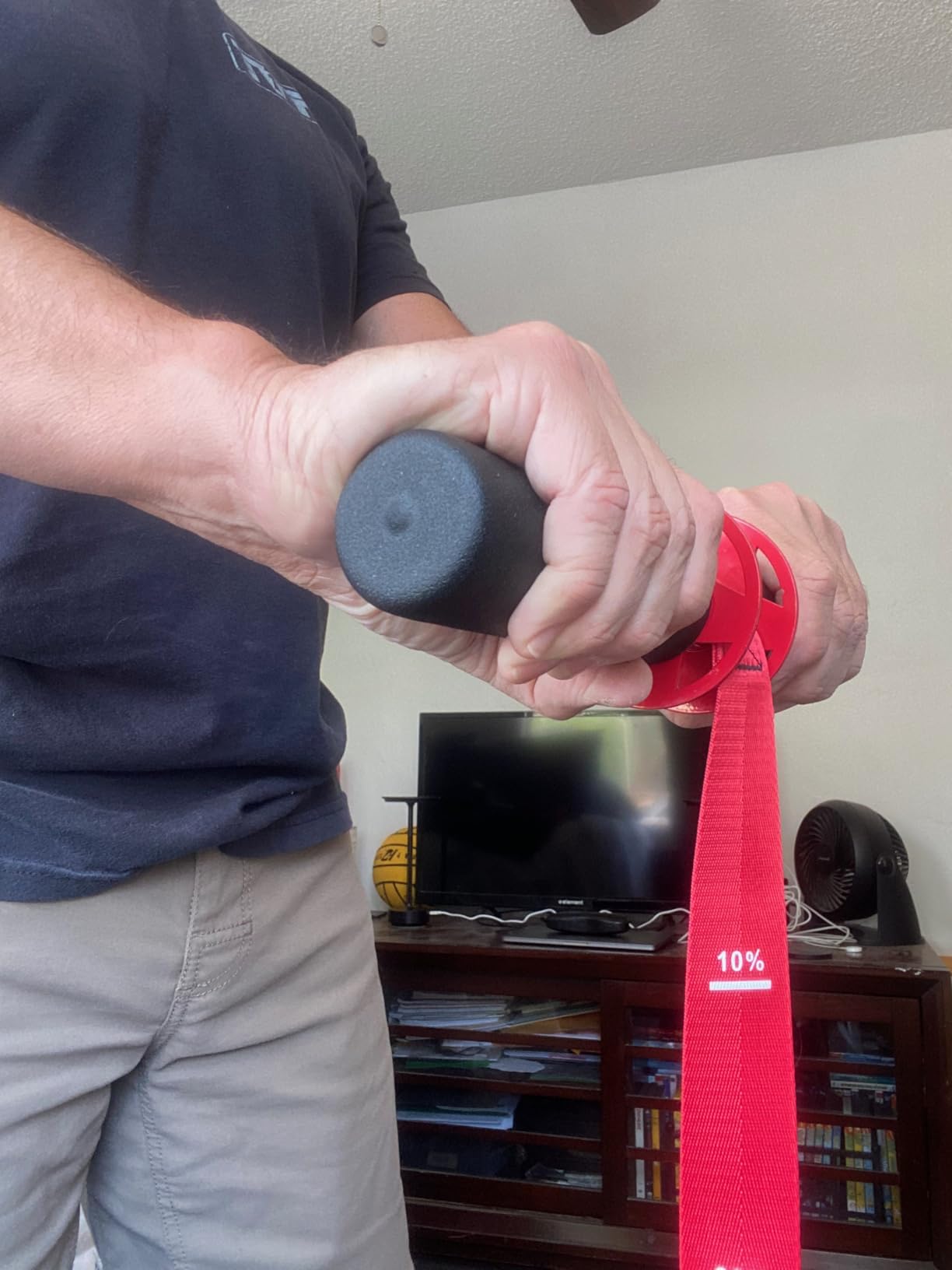 FitBeast Forearm Exerciser Wrist Roller Forearm Trainer customer photo 2