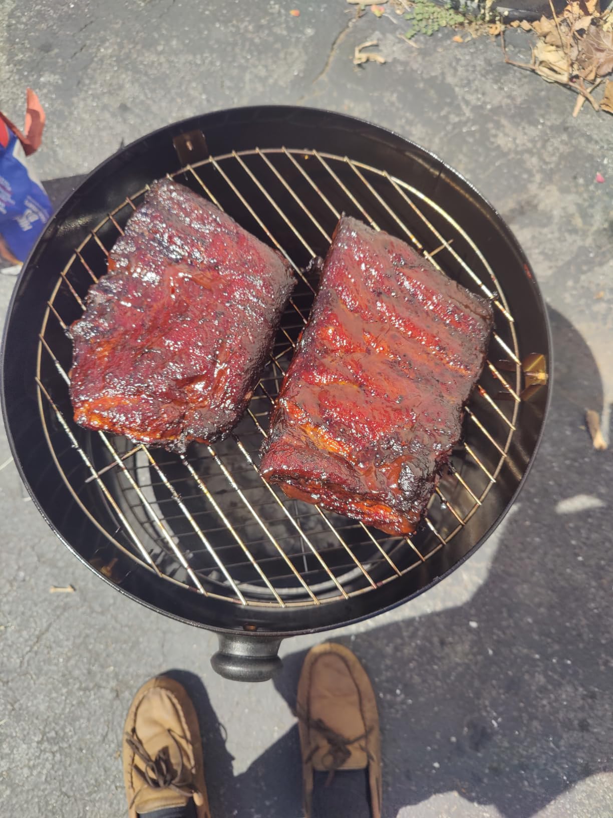 BBQ Charcoal Smoker for Meat: 16 Inch Heavy Duty 4 In 1 BBQ Charcoal Grills customer photo 1