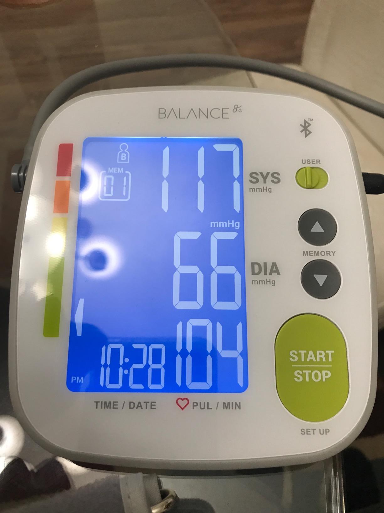 Greater Goods Bluetooth Blood Pressure Monitor with Extra-Large Cuff (15.7-20.5 inches) customer photo 2